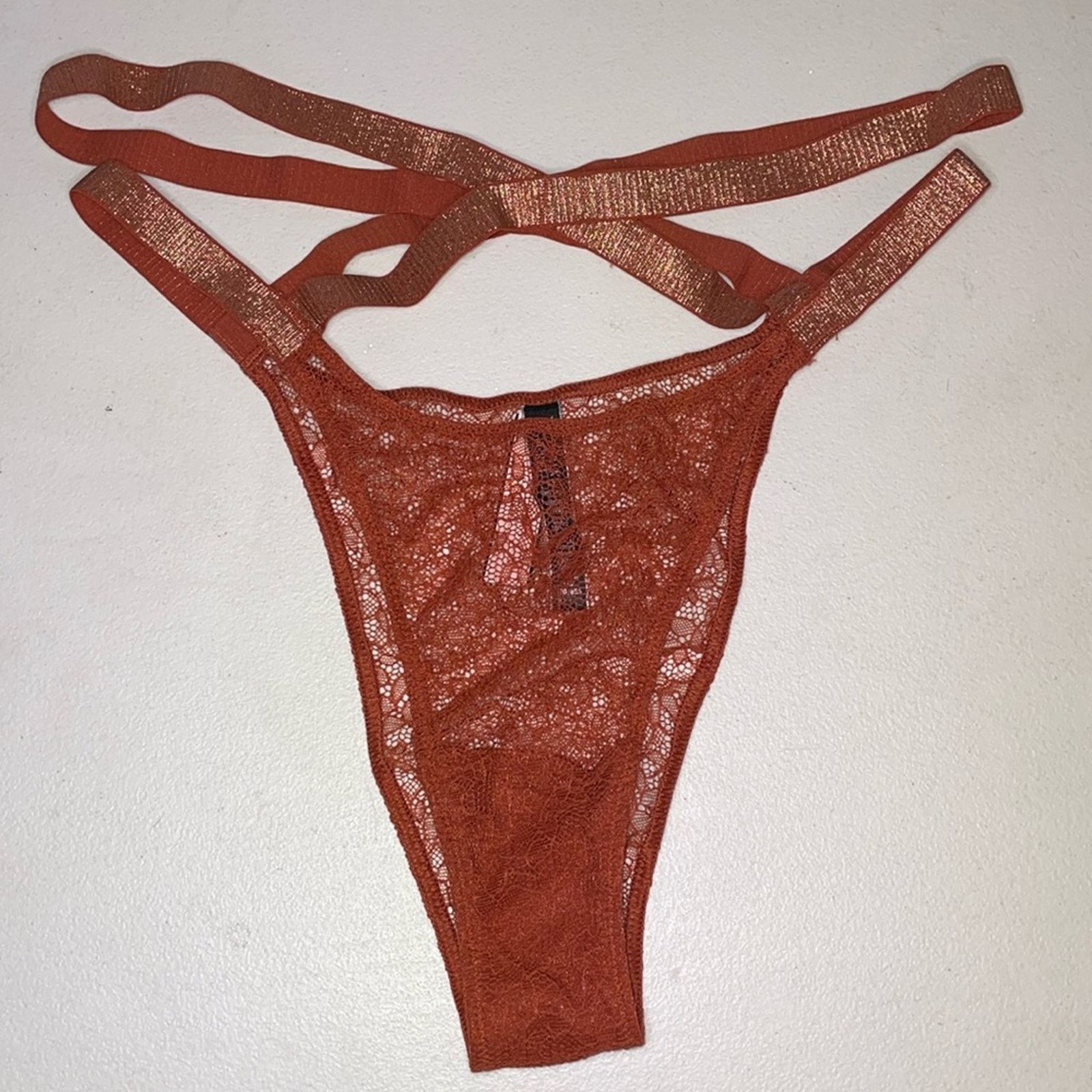 Victoria's Secret Victoria’s Secret Panties Gorgeous Rust Color VS Very Sexy Size ONE SIZE - 2 Thumbnail