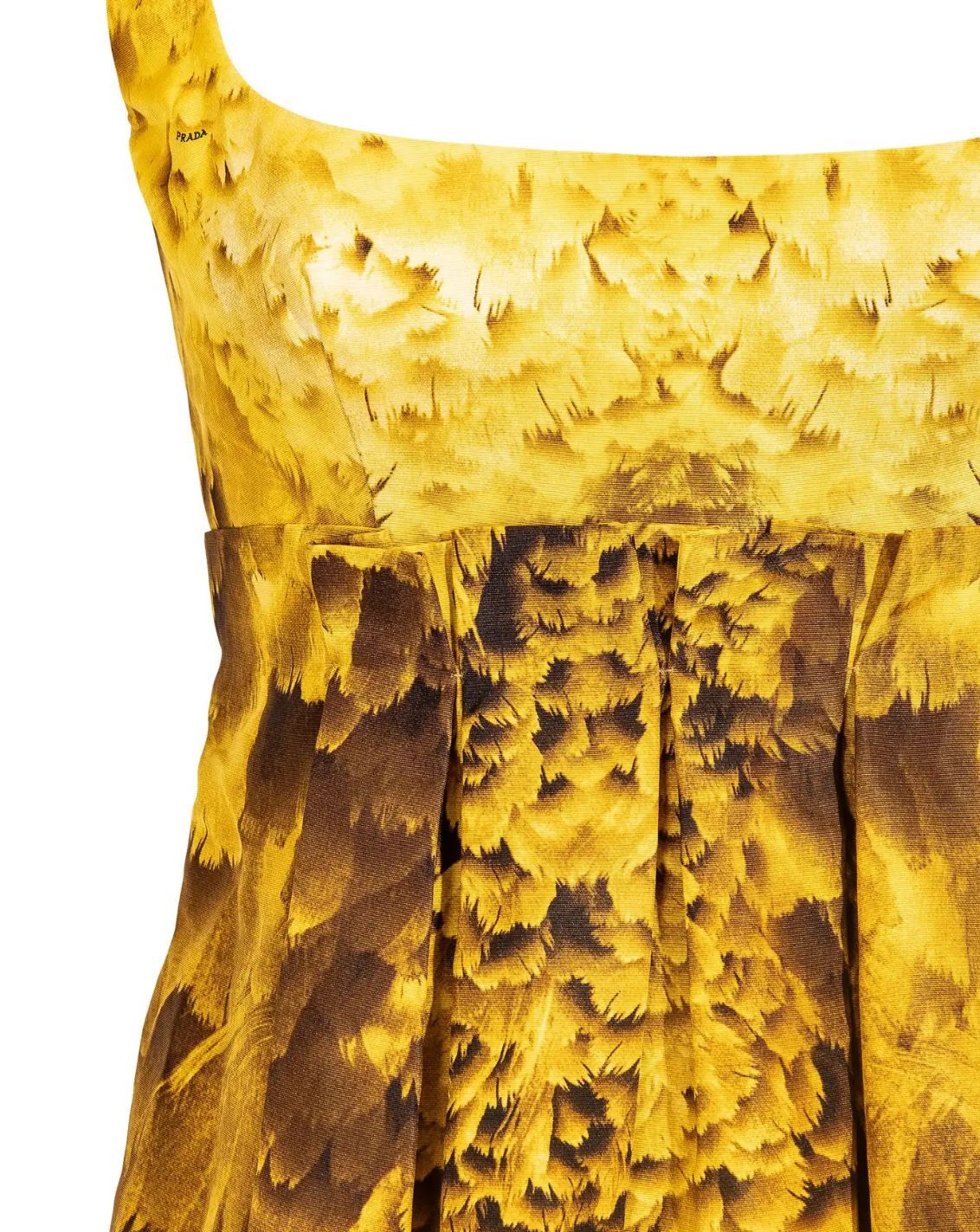 Prada S/S 2005 Prada Miuccia Runway Silk Medium Large Dress Size M / US 6-8 / IT 42-44 - 5 Thumbnail