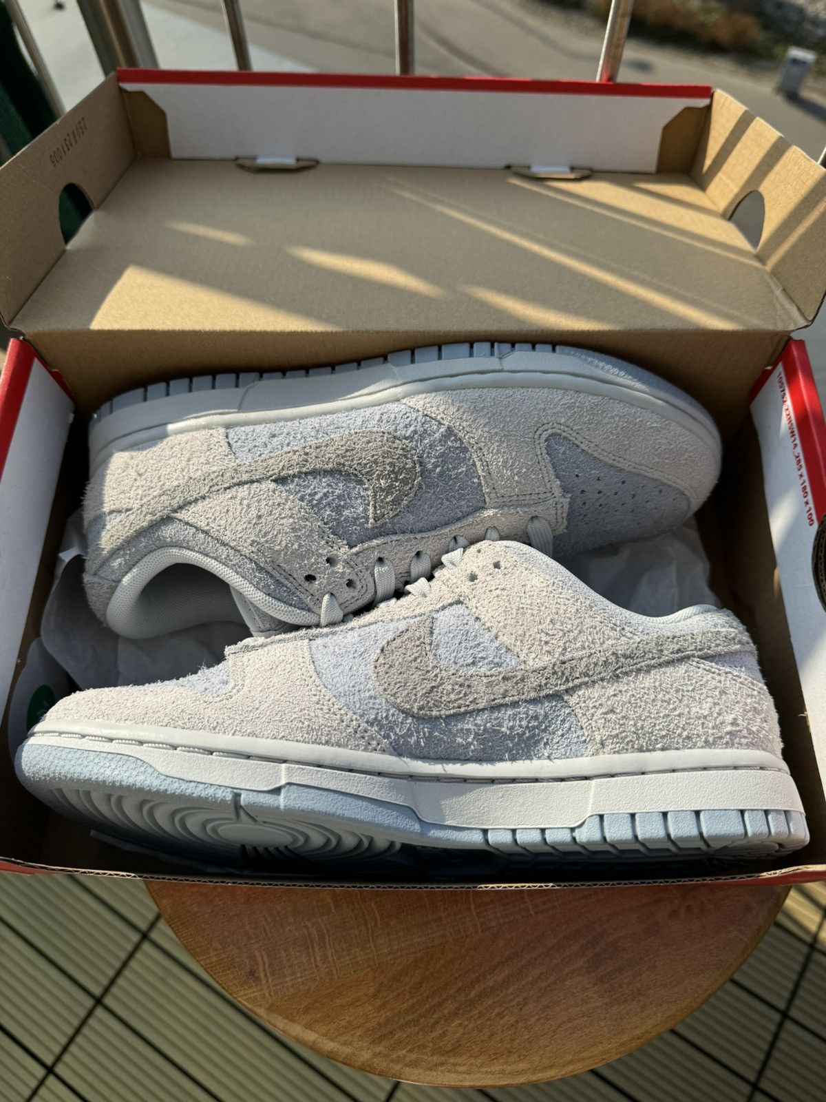 Nike Nike Dunk Low Light Armory Blue Photon Dust 38 EU FZ3779-025 Size US 7 / IT 37 - 19 Thumbnail