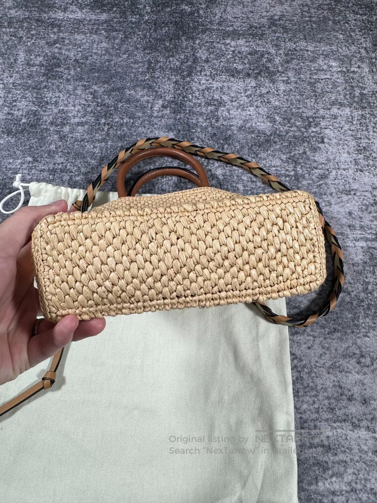 Loewe Loewe Small Straw Tote. Size ONE SIZE - 3 Thumbnail
