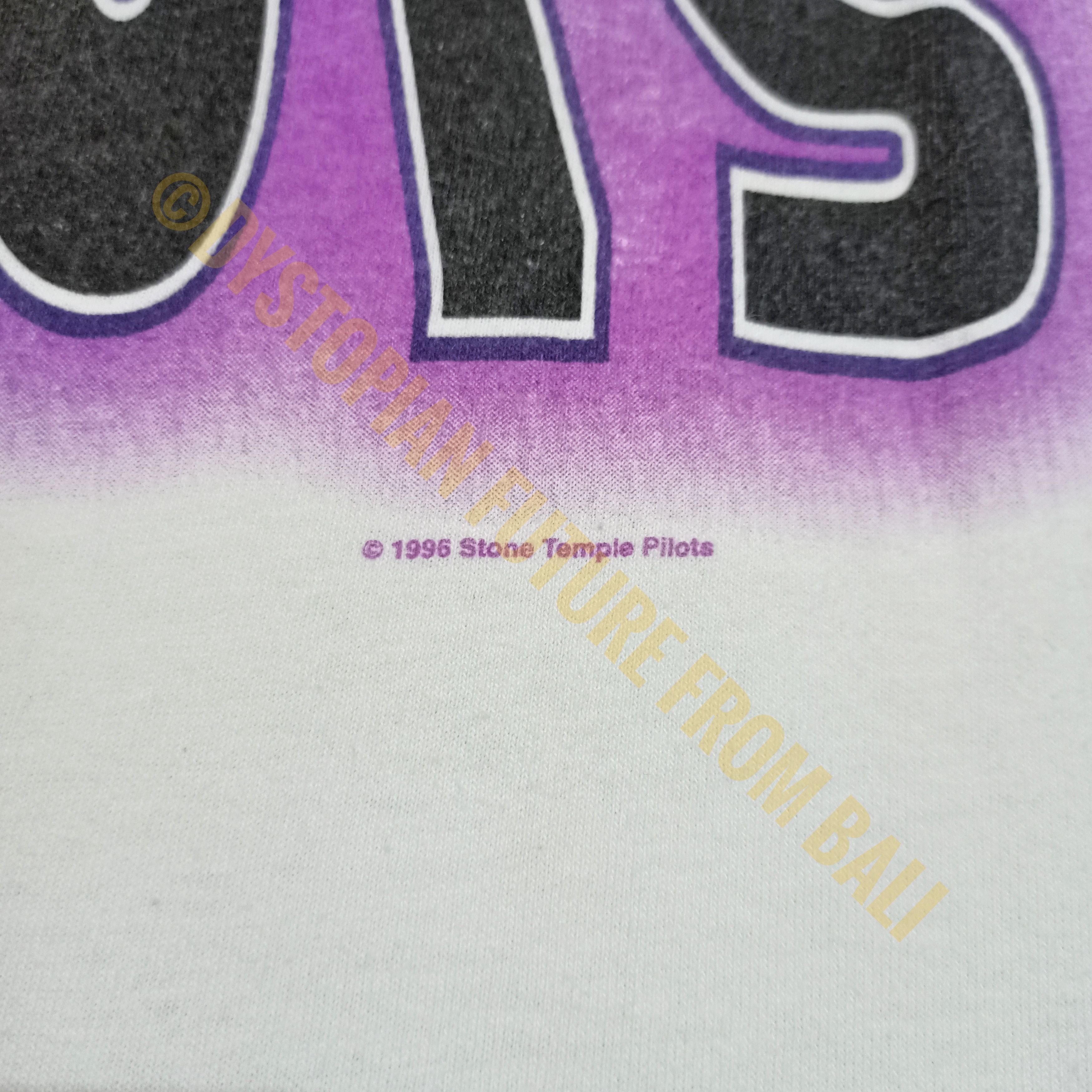 Band Tees Vtg 1996 Stone Temple Pilots North American Tour Ringer Tees Size US XL / EU 56 / 4 - 4 Thumbnail
