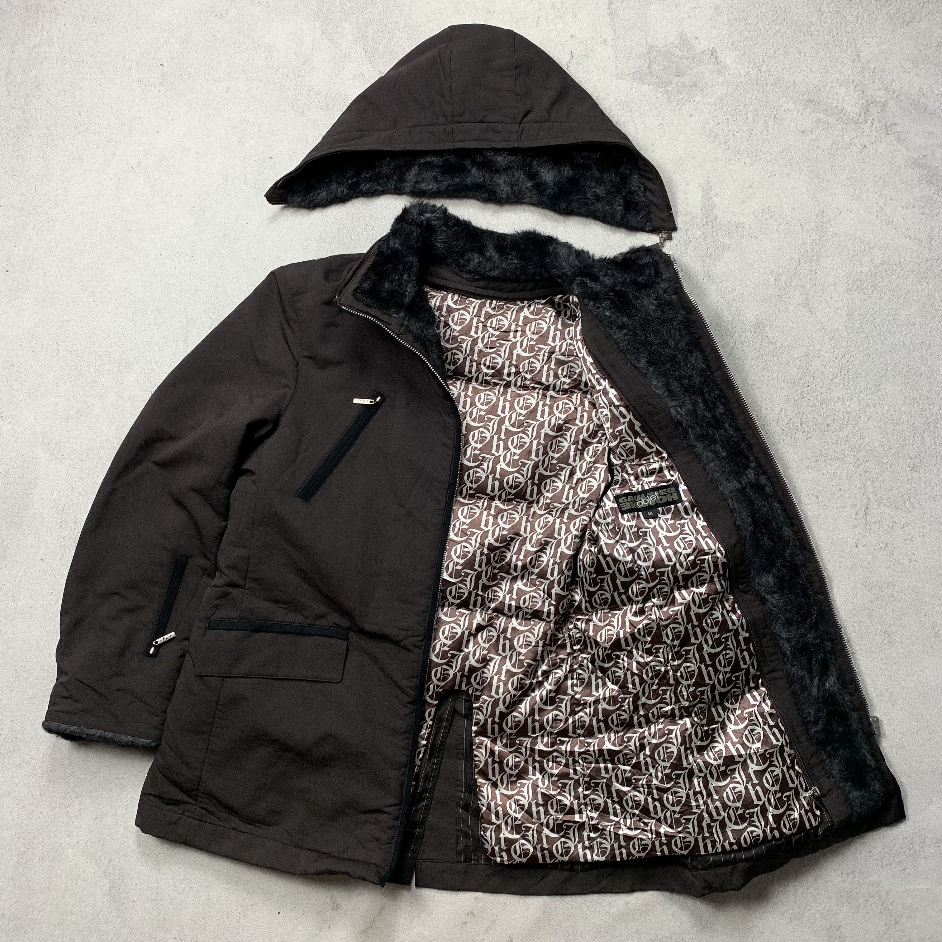 GAULTIER HOMME objet Bondage Wool Jacket Jean Paul Gaultier AW03