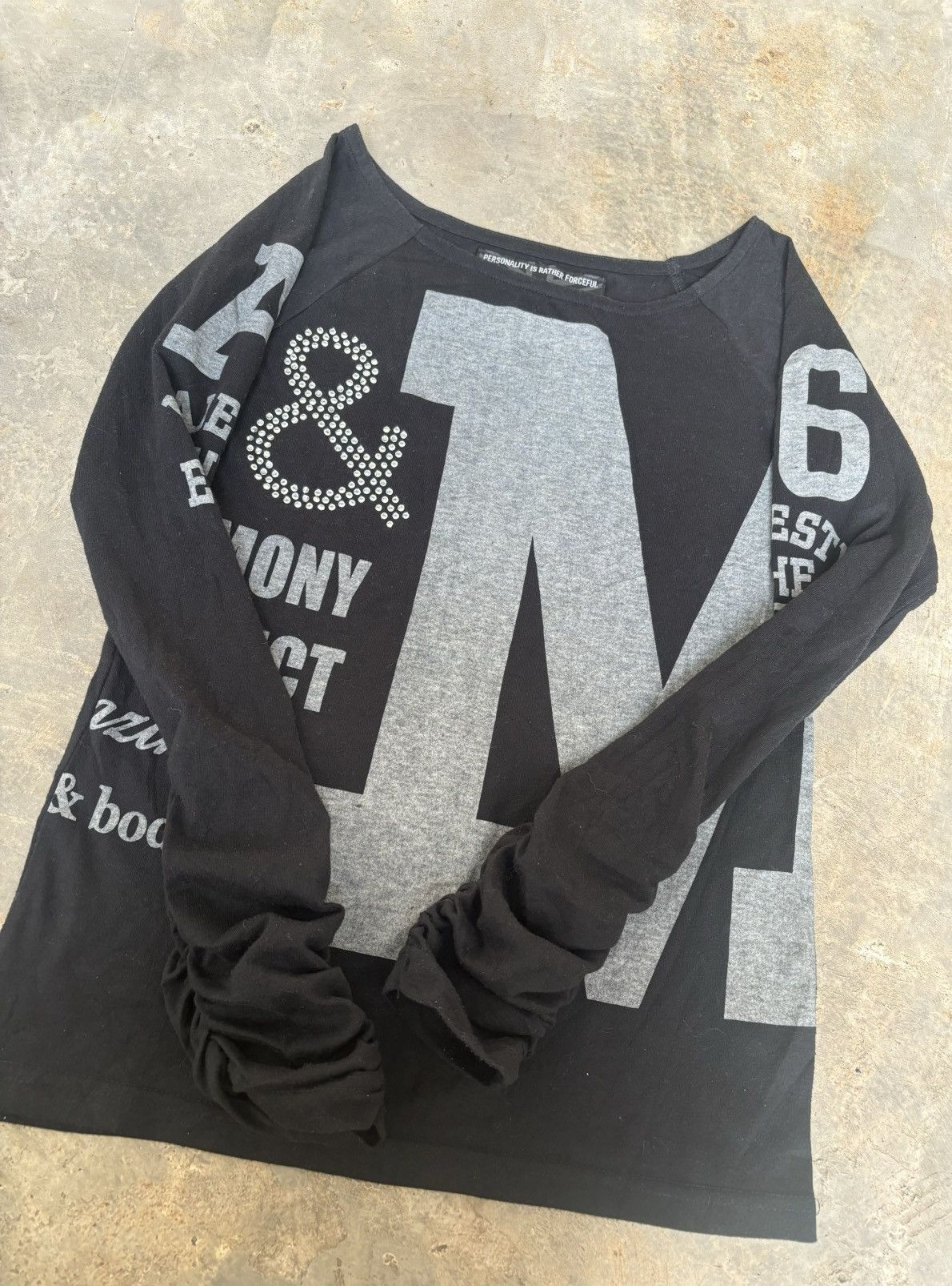 Hysteric Glamour × If Six Was Nine × Japanese Brand Y2k Plein Beaute Opium Punk Style Women's Longsleeve Size M / US 6-8 / IT 42-44 - 3 Thumbnail