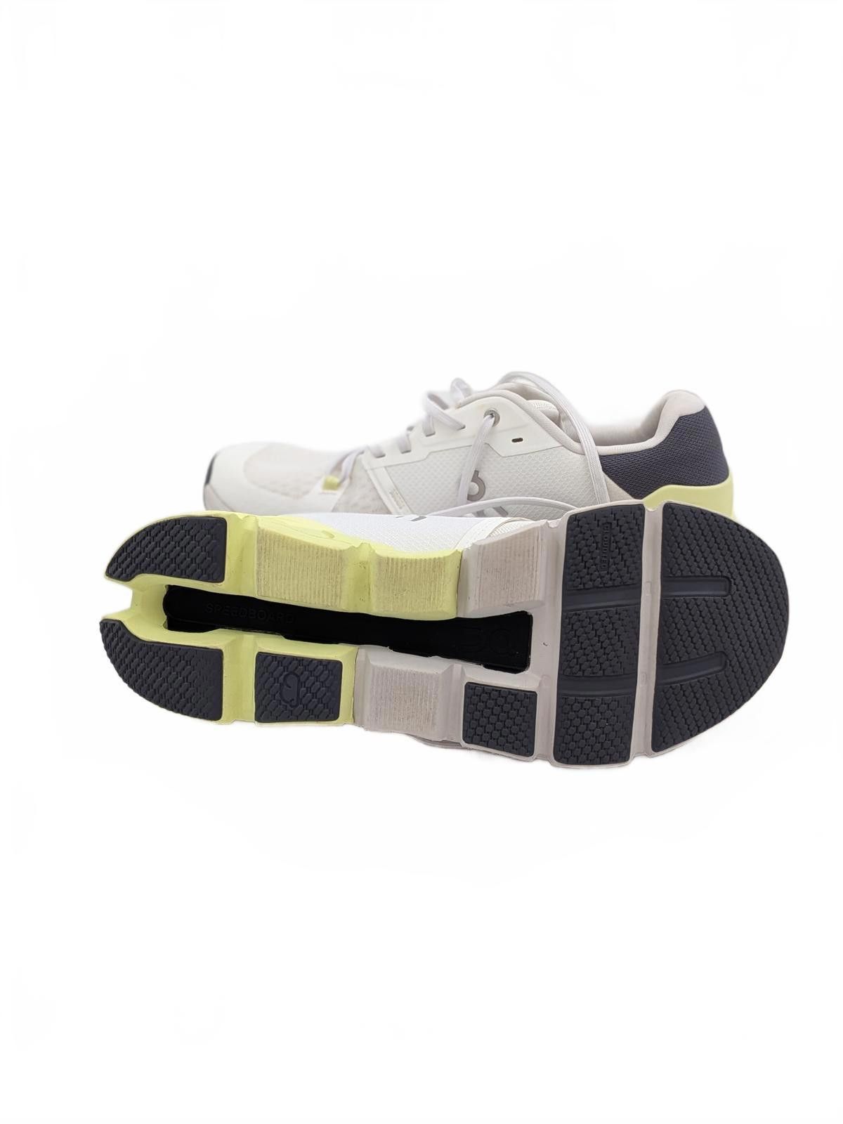 Other On Running On Cloud Flyer Men's Sport Shoes - White Yellow Size US 11 / EU 44 - 5 Thumbnail