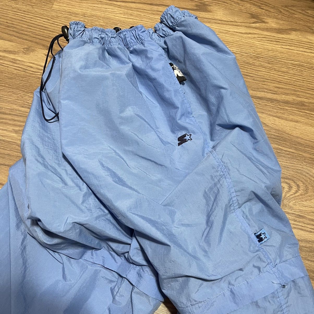 Starter Vintage starter sky blue zip off track pants shorts 36 38 40 Size US 36 / EU 52 - 2 Thumbnail