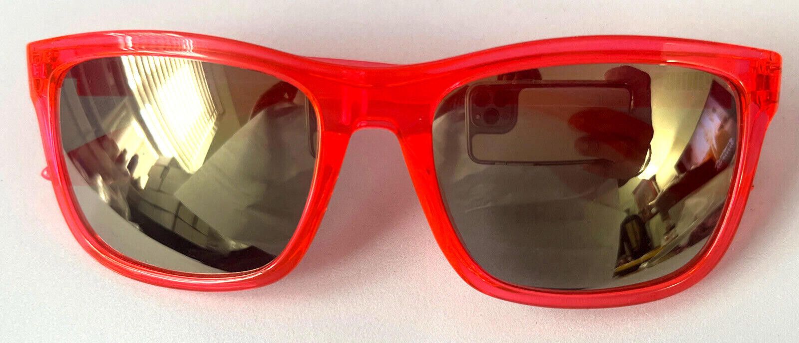 Puma PUMA PU0071SA 005 Red/Orange Square Sunglasses 56-19 145 New Size ONE SIZE - 2 Thumbnail