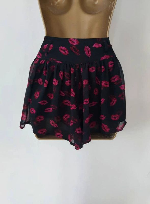 Vintage Lipsy vintage skort UK 10 EU 38 Size 28" / US 6 / IT 42 - 2 Thumbnail