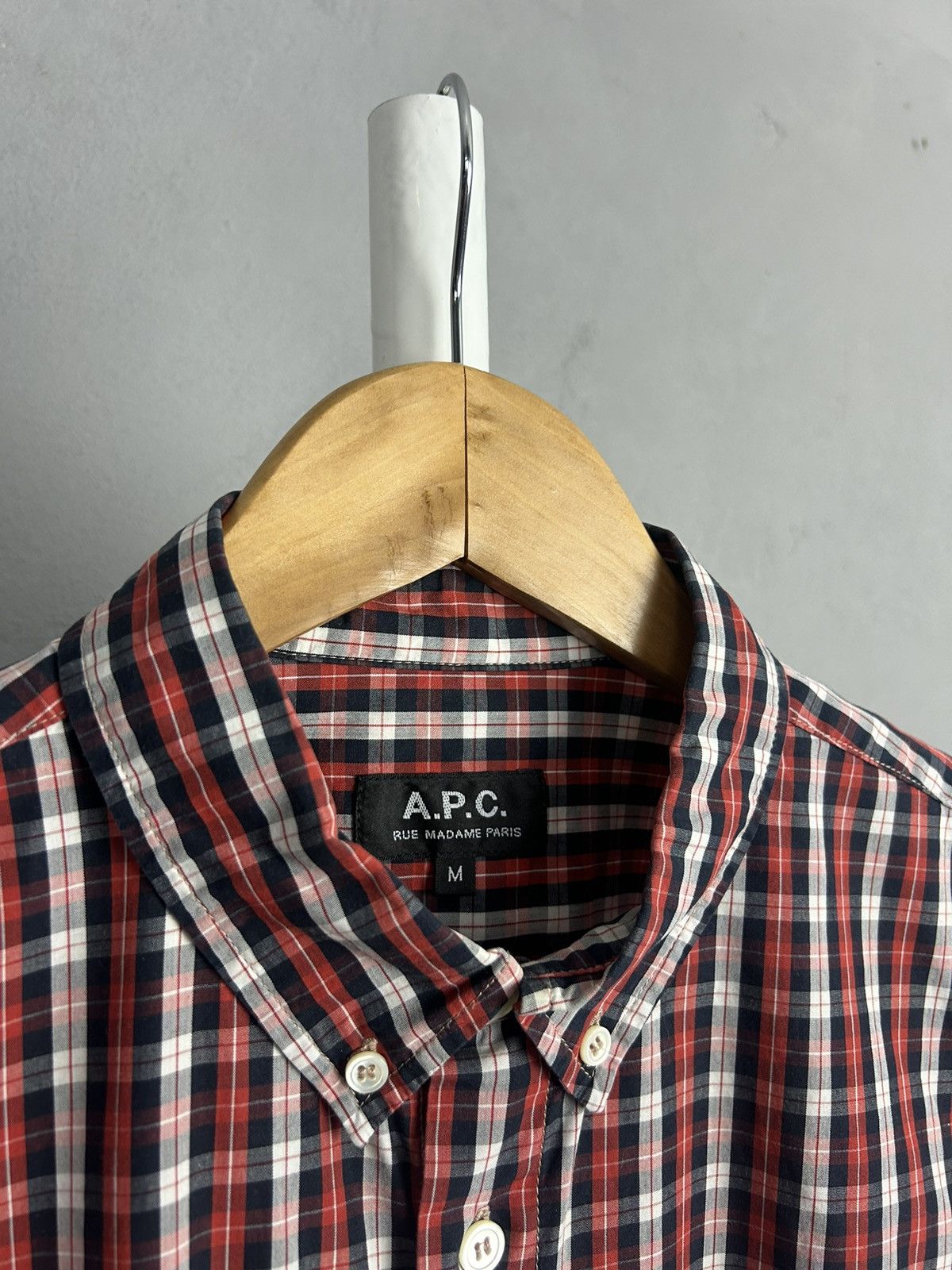 A.P.C. Apc long sleeve shirt cotton Size US M / EU 48-50 / 2 - 4 Thumbnail