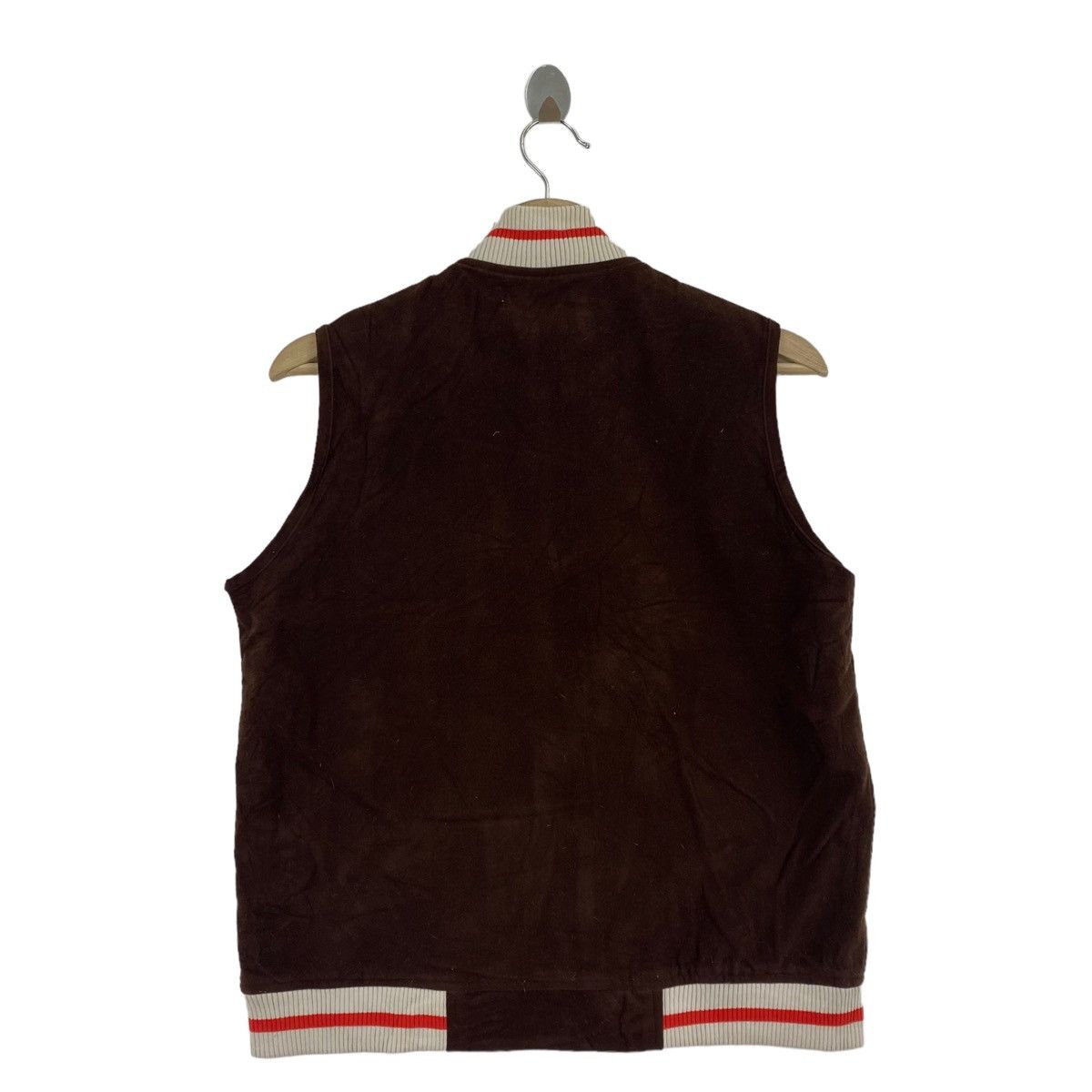 Vintage McGREGOR Sportswear New York Sleeveless Brown Jacket