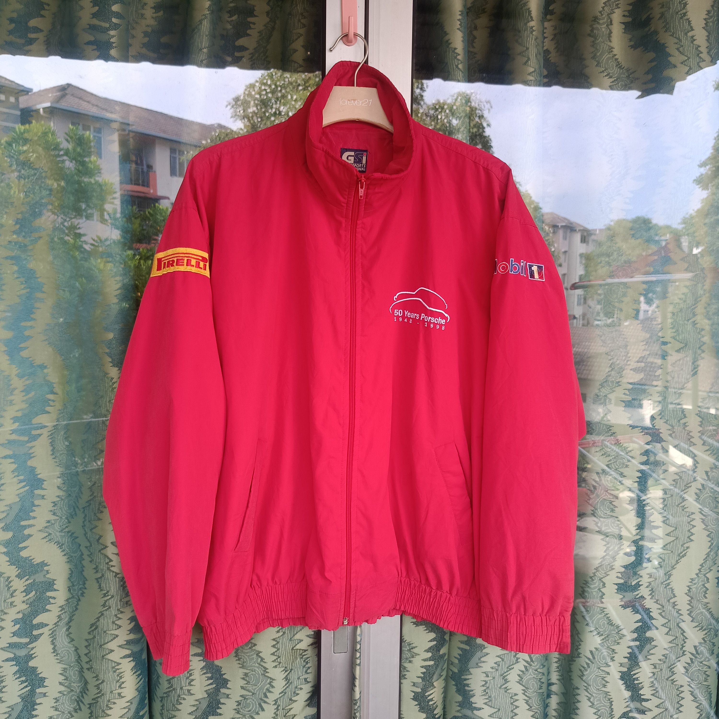 Pirelli Vintage Goodsport Porsche 50th Anniversary Racing Jacket Size US XL / EU 56 / 4 - 2 Thumbnail
