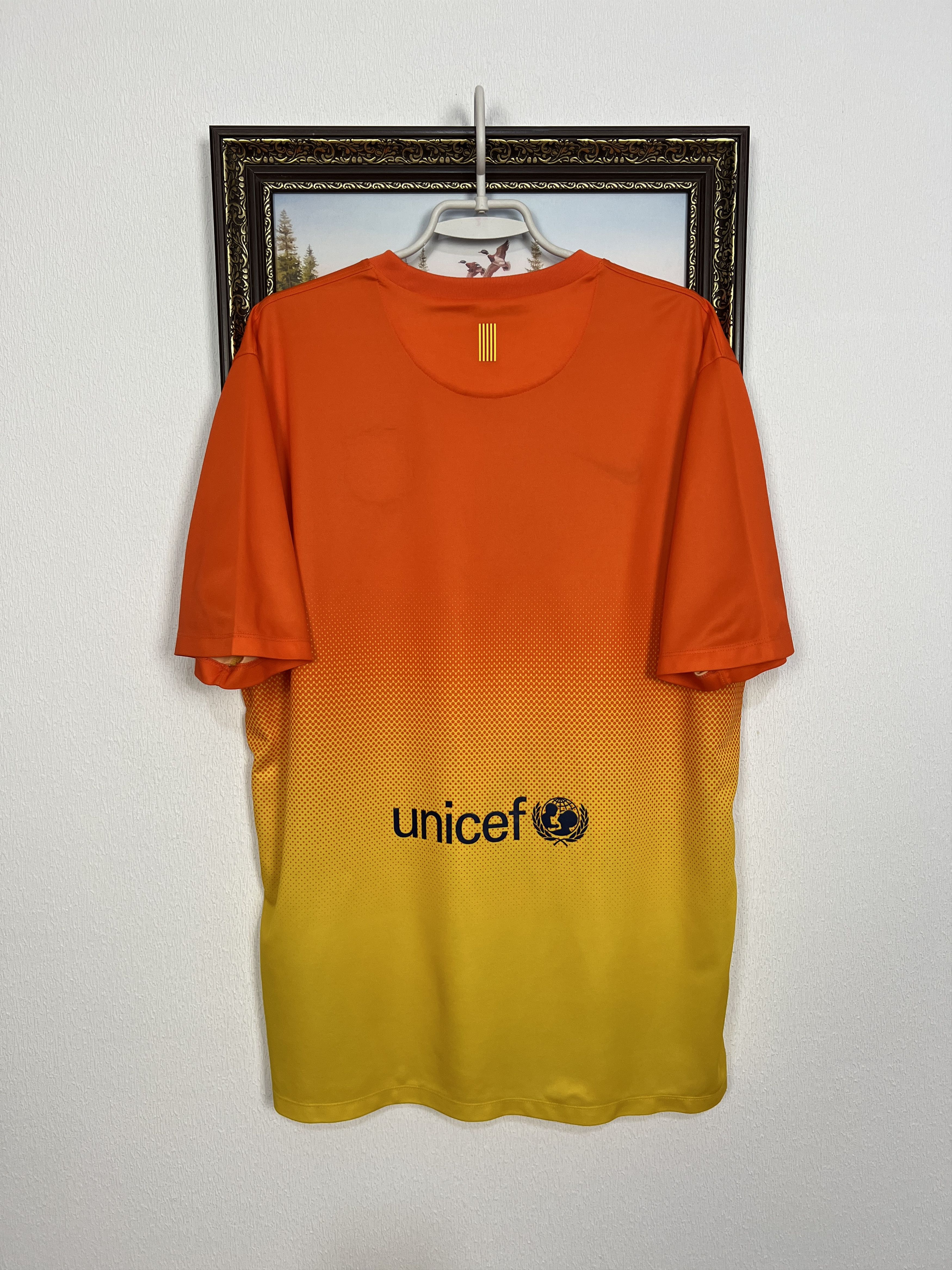 Nike Barcelona Away football shirt Soccer Jersey Trikot Camiseta Size US XL / EU 56 / 4 - 8 Thumbnail