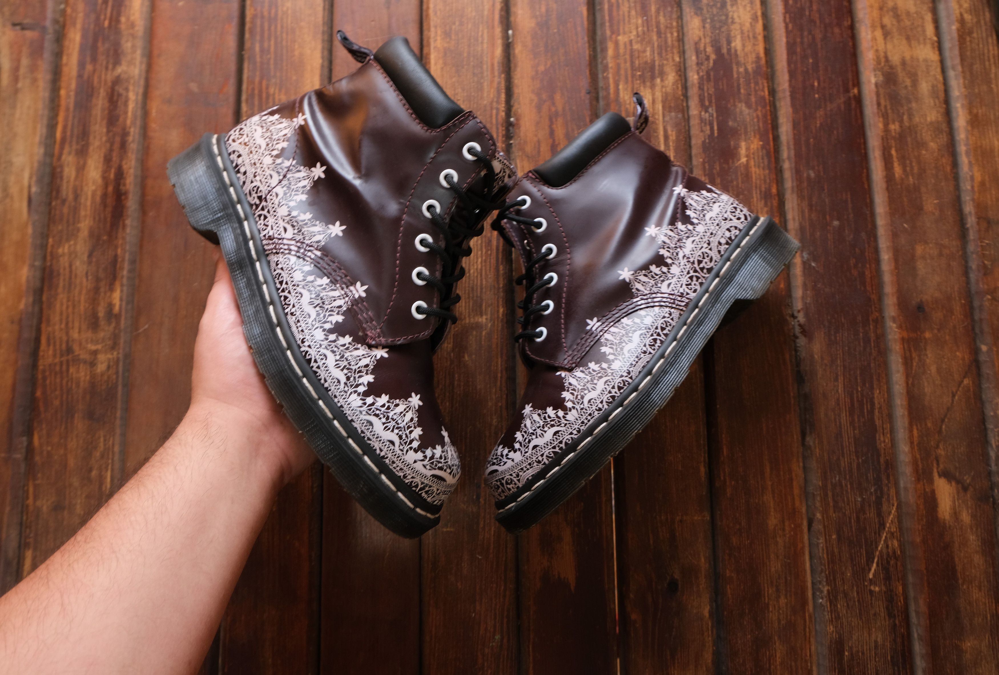Dr. Martens DR MARTENS 939 LACE FLORAL Size US 8.5 / IT 38.5 - 1 Thumbnail
