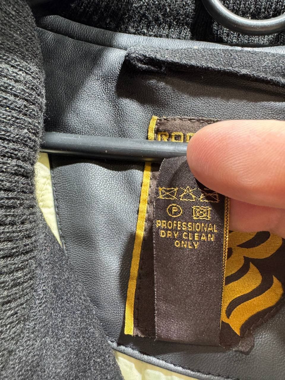 Other Rocawear Bomber Rare Jacket Black Wool Y2K Varsity Biker Size US XL / EU 56 / 4 - 8 Thumbnail