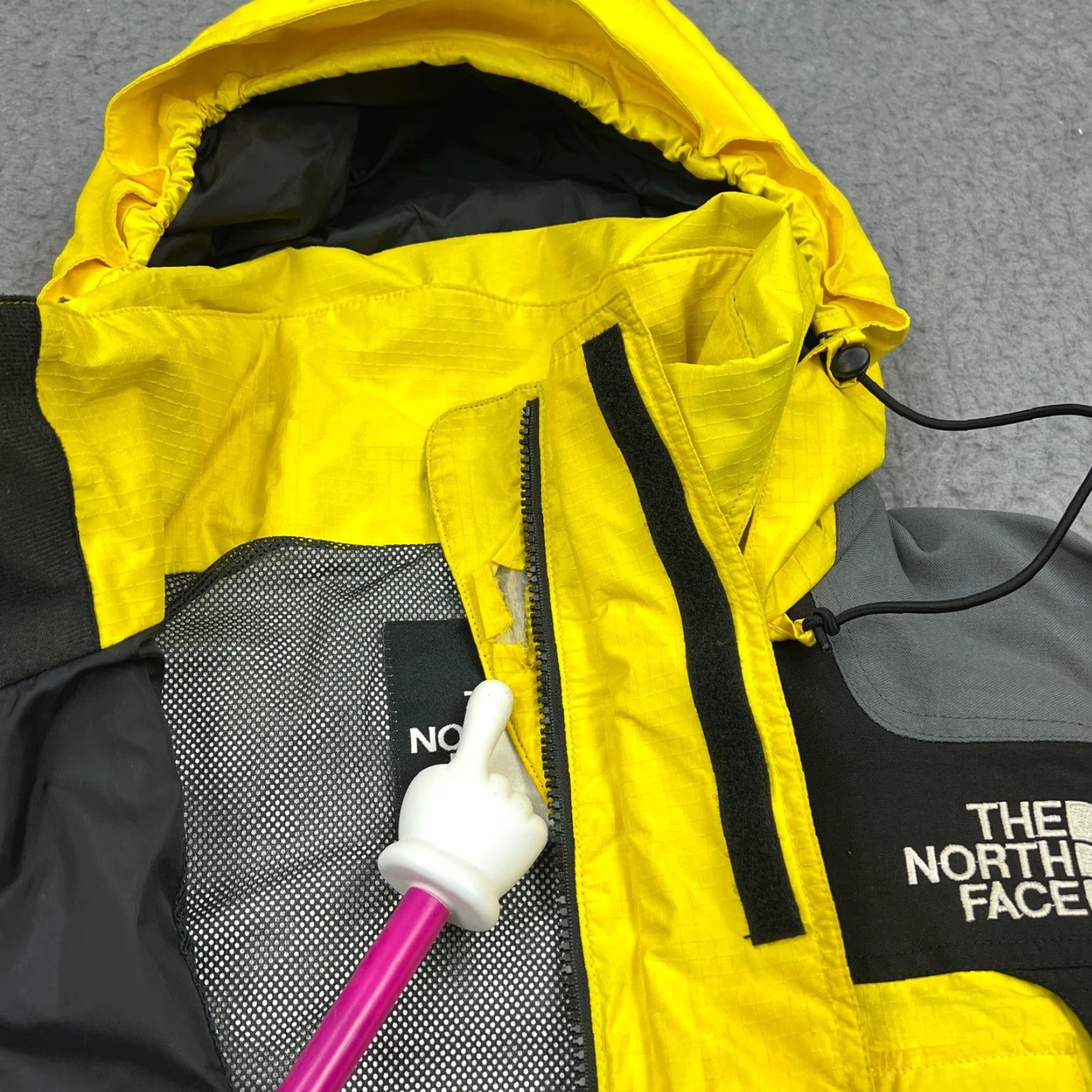 The North Face VTG The North Face Gore-Tex Pro Search & Rescue Jacket Men's L Yellow Hooded Size US L / EU 52-54 / 3 - 6 Thumbnail