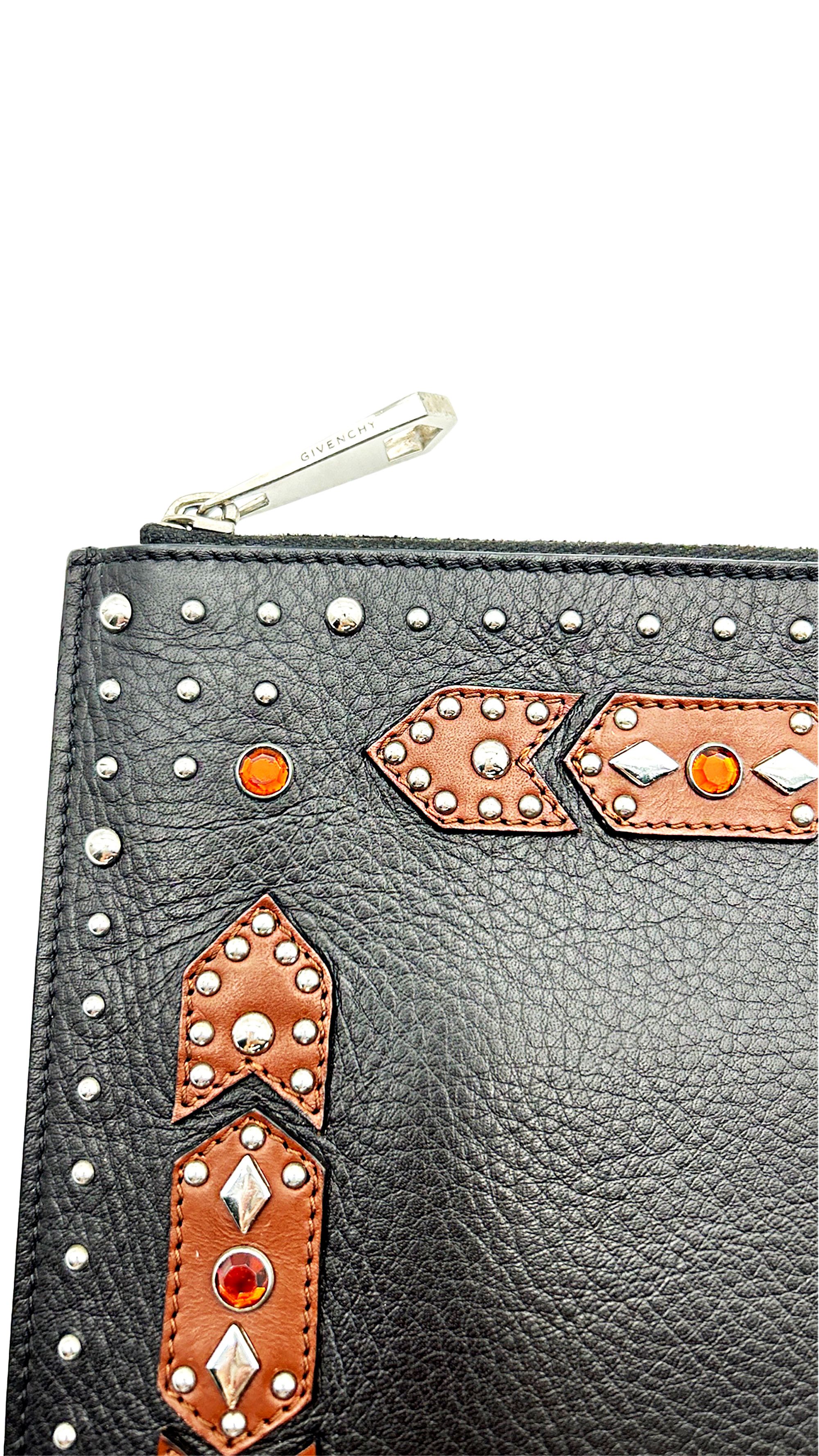 Givenchy Givenchy Studded Leather Clutch Was $955 Now $415 Size ONE SIZE - 2 Thumbnail
