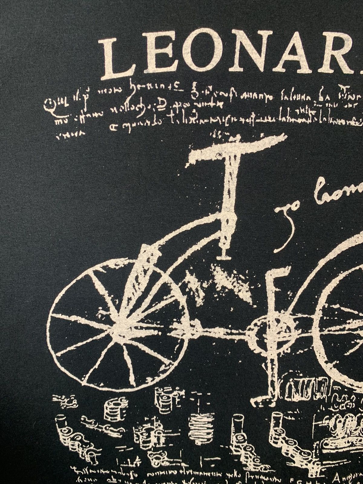 Vintage Vintage Leonardo da Vinci Art T-shirt Size US XL / EU 56 / 4 - 8 Thumbnail