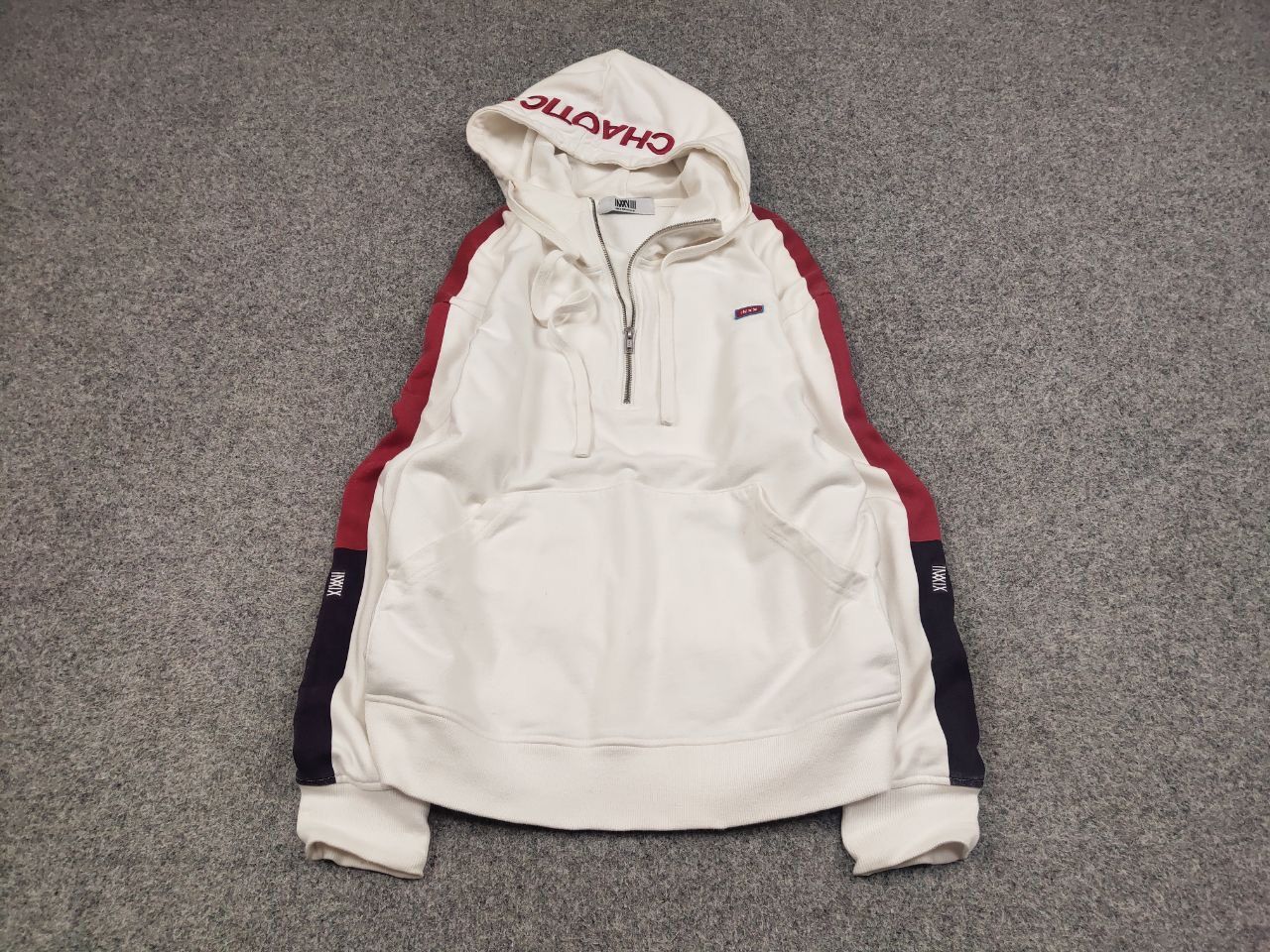 Japanese Brand INXX Season 8 Japanese Brand Design White Zip Hoodie Size US S / EU 44-46 / 1 - 2 Thumbnail