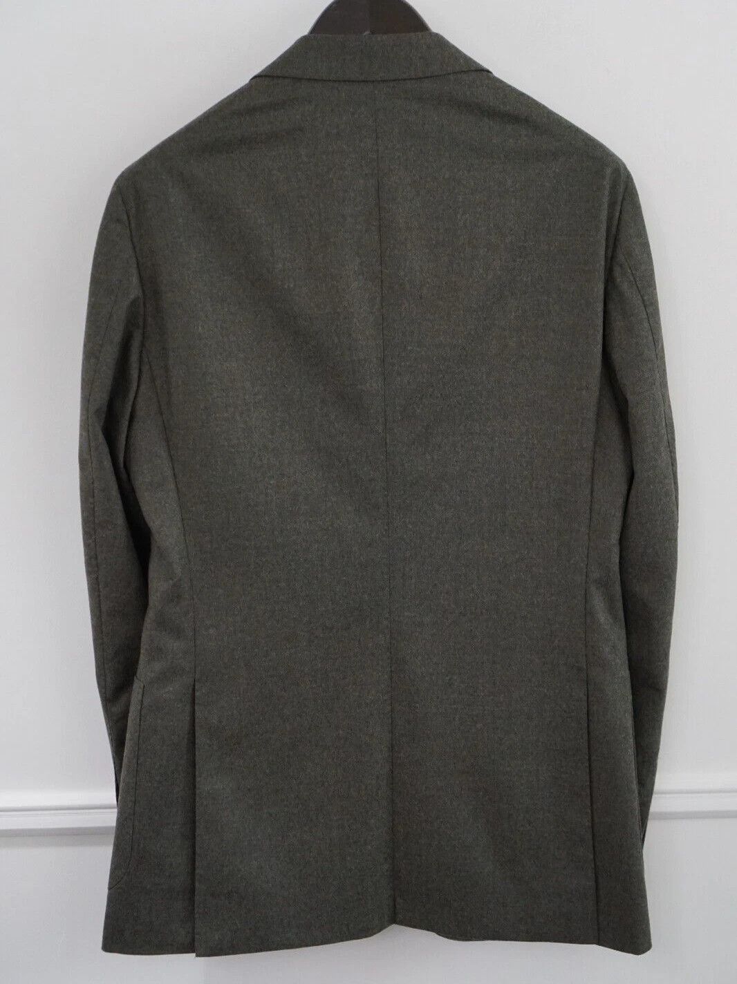 Suitsupply Men Suitsupply Blazer Havana Flannel Patch Wool S120 US38L Size 38L - 2 Thumbnail