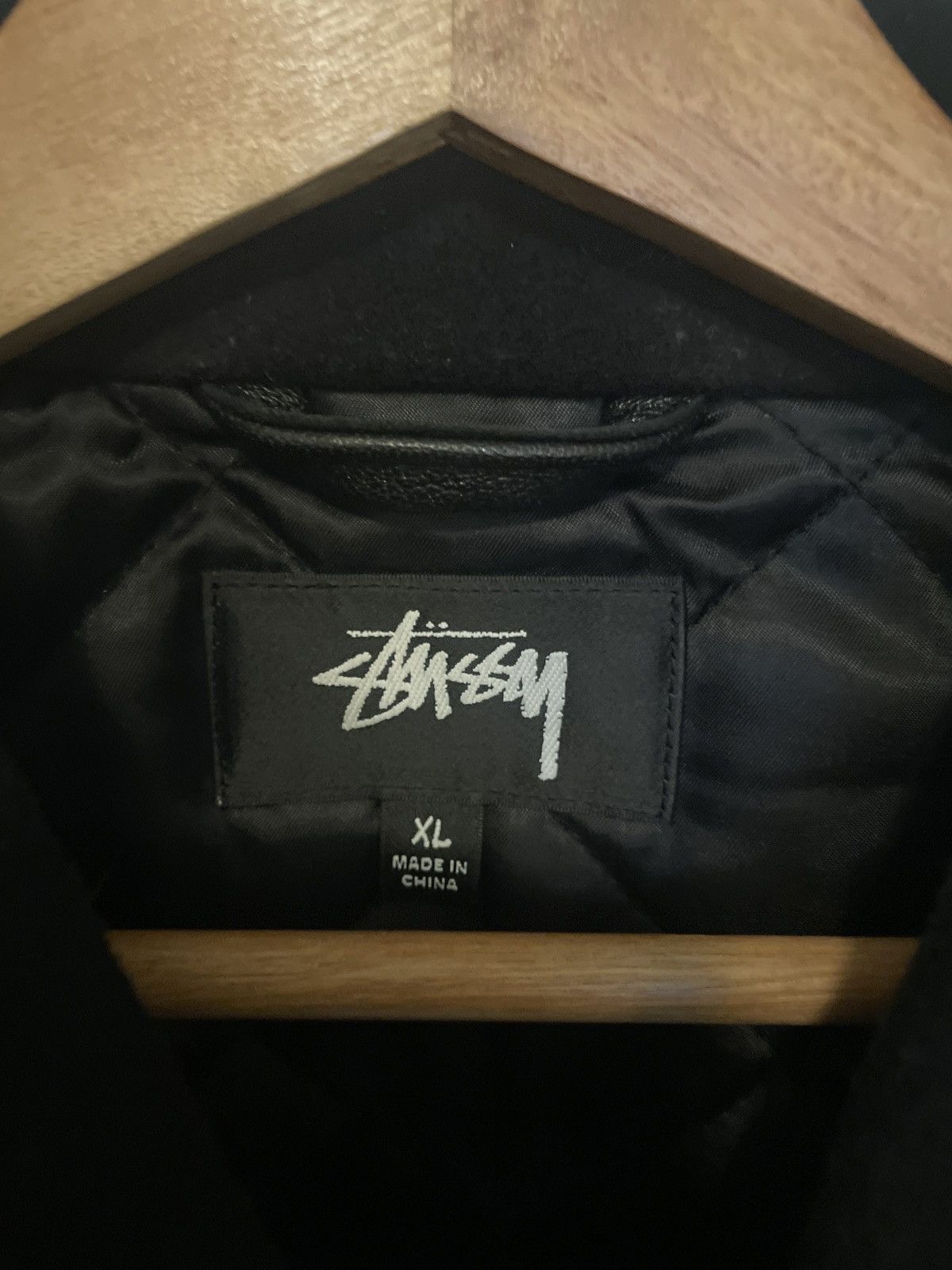 Stussy Stussy Globe Varsity Jacket Size US XL / EU 56 / 4 - 2 Thumbnail