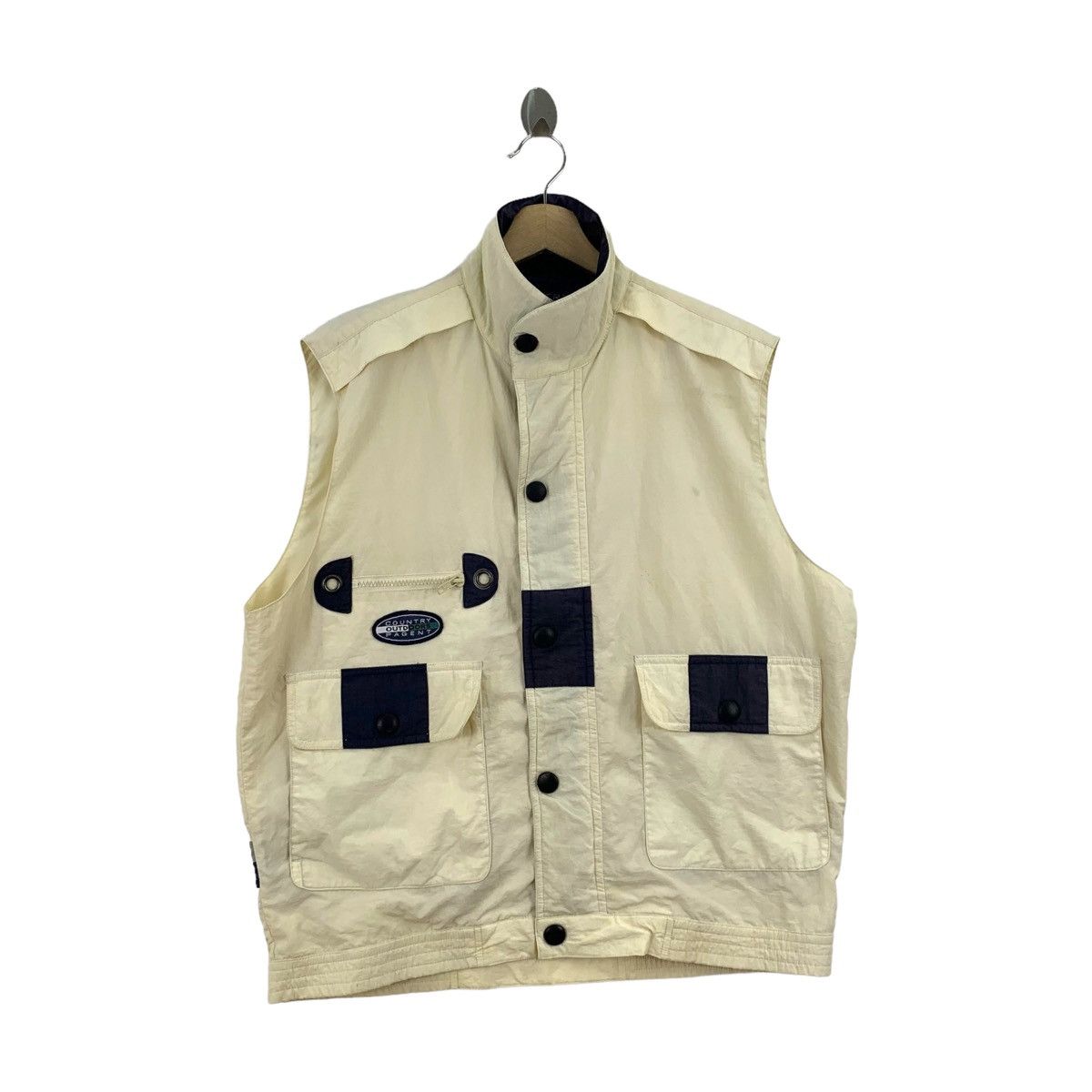 Vintage Vintage COUNTRY PAGENT Outdoor Sports Tactical Vest Jacket Size US S / EU 44-46 / 1 - 9 Thumbnail