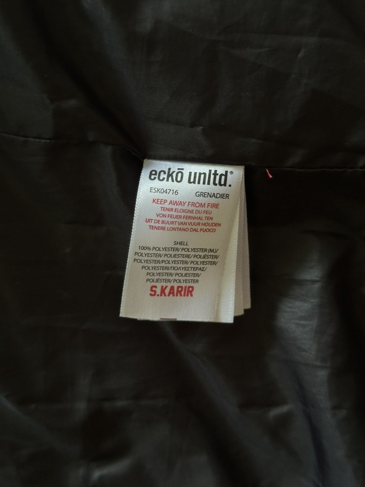 Ecko Unltd. ☄️ Vintage Rare Ecko Unltd Logo Drill Puffer Y2K SK8 Size US L / EU 52-54 / 3 - 13 Thumbnail