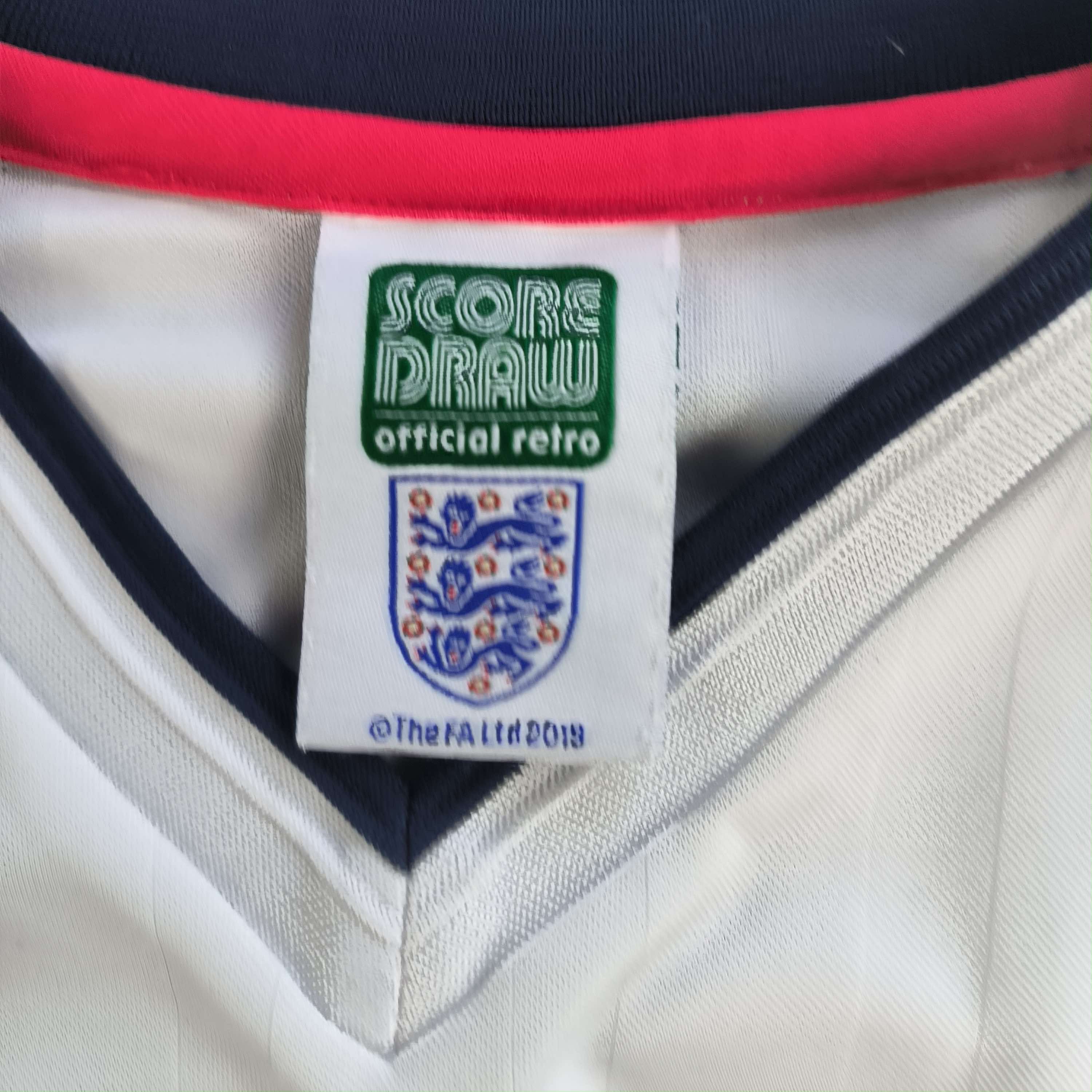 Other England 2001-03 Score Draw home retro football jersey size S Size US S / EU 44-46 / 1 - 4 Thumbnail