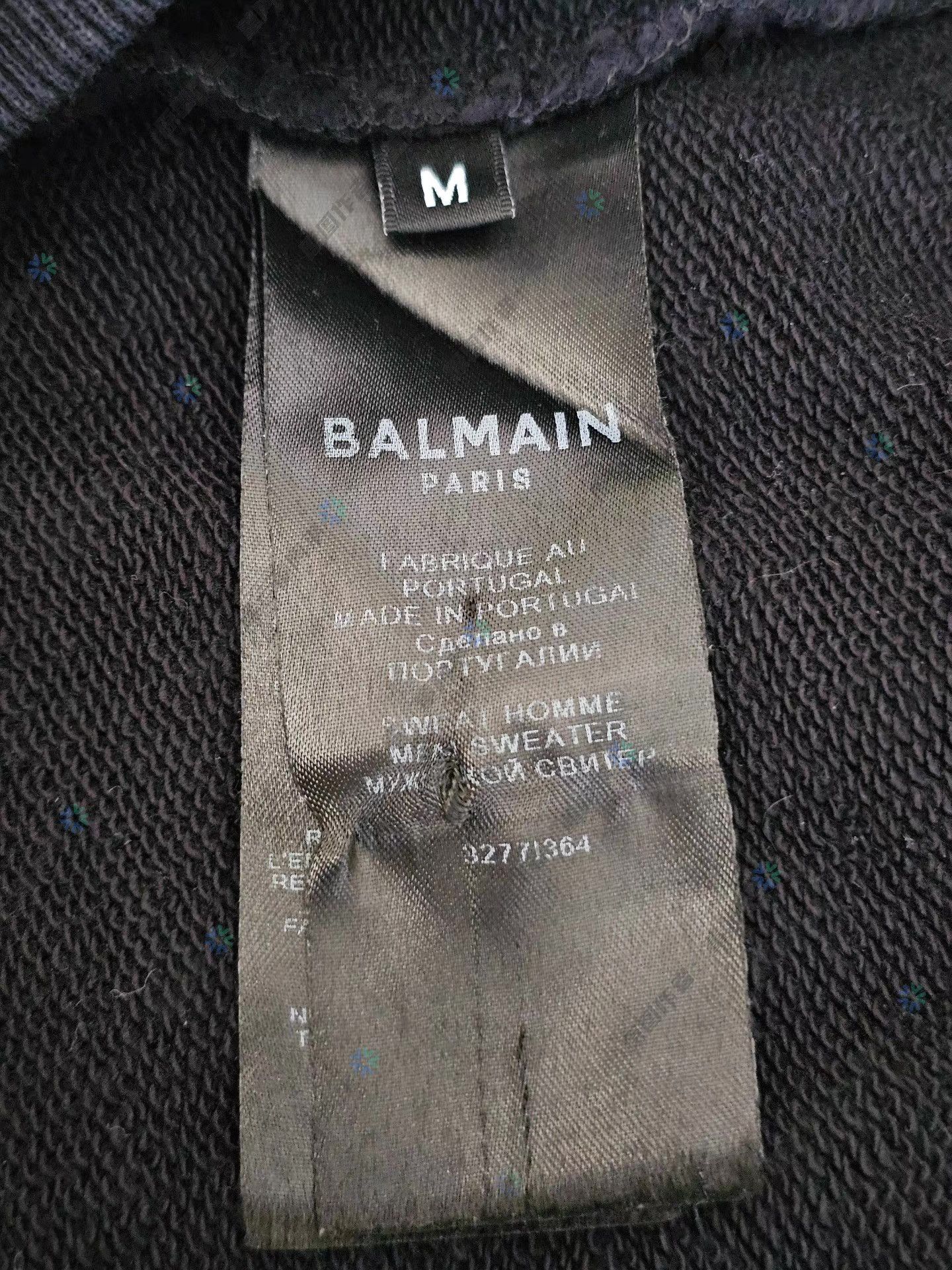 Balmain Balmain Men's Crew Neck Sweatshirt Q4 Size US M / EU 48-50 / 2 - 5 Thumbnail