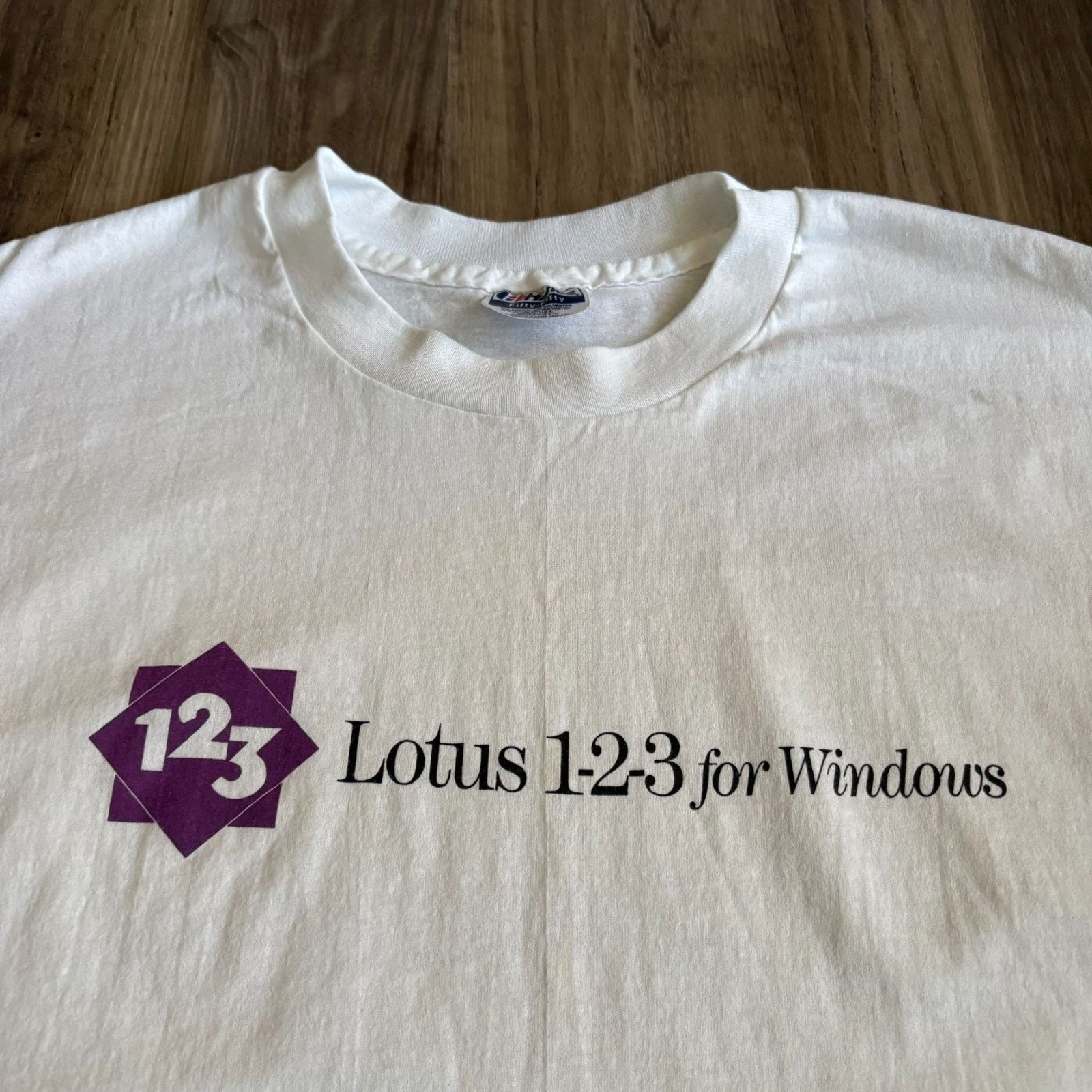 Vintage Vintage Lotus For Windows Software Tech T-Shirt Men's Size L Size US L / EU 52-54 / 3 - 2 Thumbnail