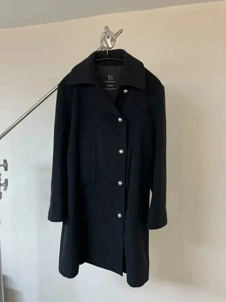 Yohji Yamamoto Sz 3 Yohji Yamamoto Y's Military Style Wool Coat Size US S / EU 44-46 / 1 - 3 Thumbnail