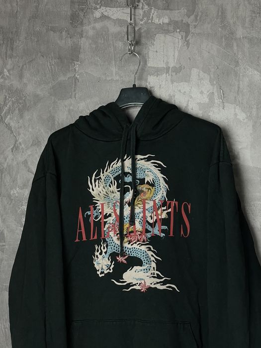 Allsaints best sale dragon hoodie