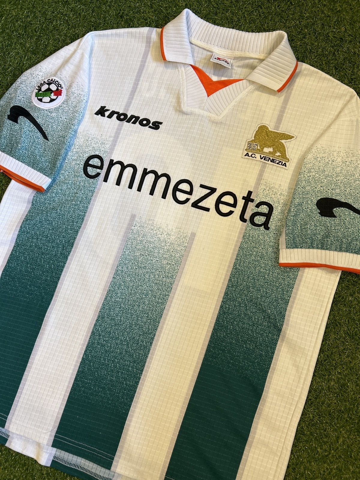 Vintage 99/00 AC Venezia Petković Away Shirt Size US L / EU 52-54 / 3 - 4 Thumbnail