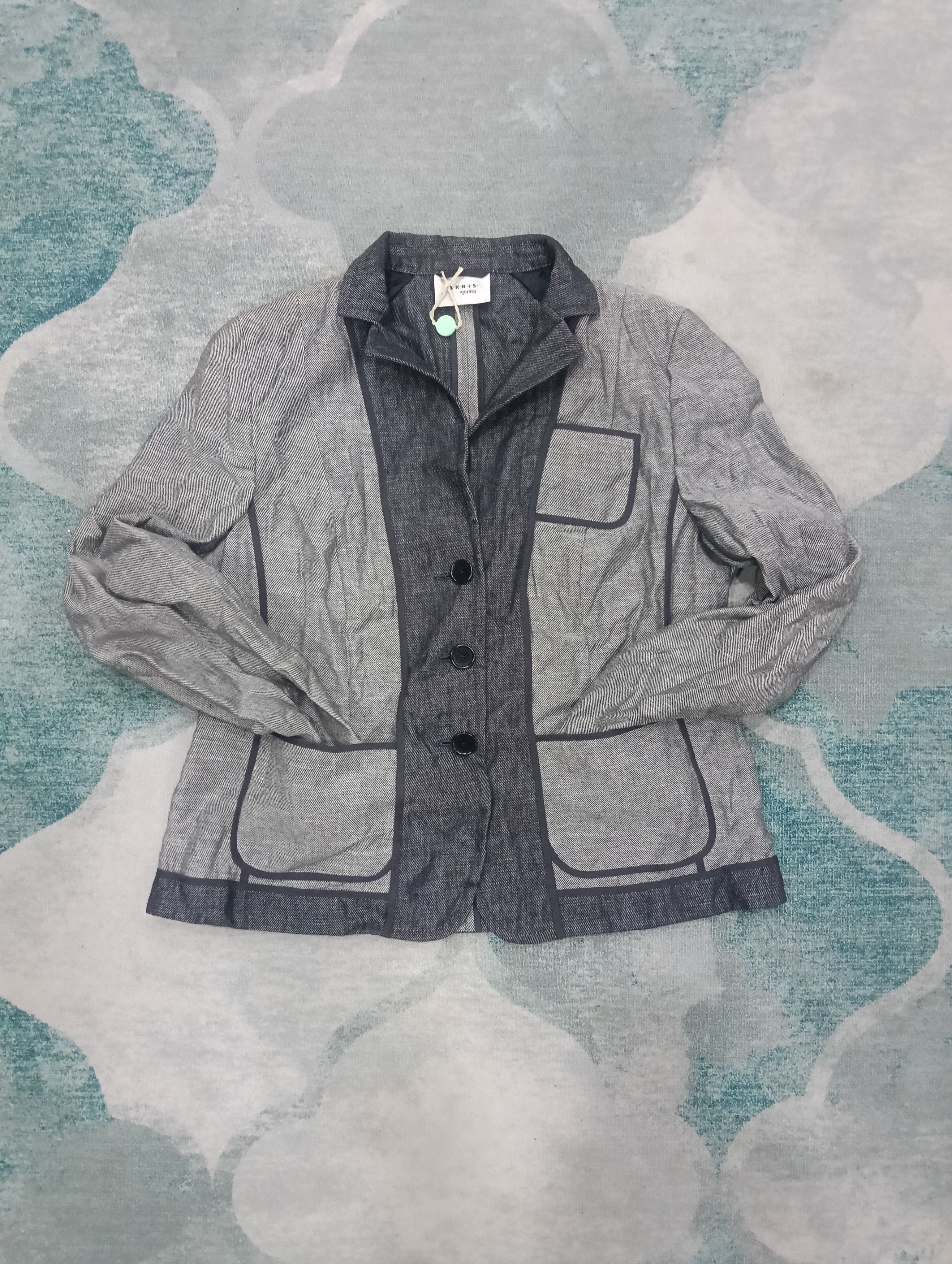 Akris × Designer Akris Punto Like Blazer Jacket Size XL / US 12-14 / IT 48-50 - 2 Thumbnail