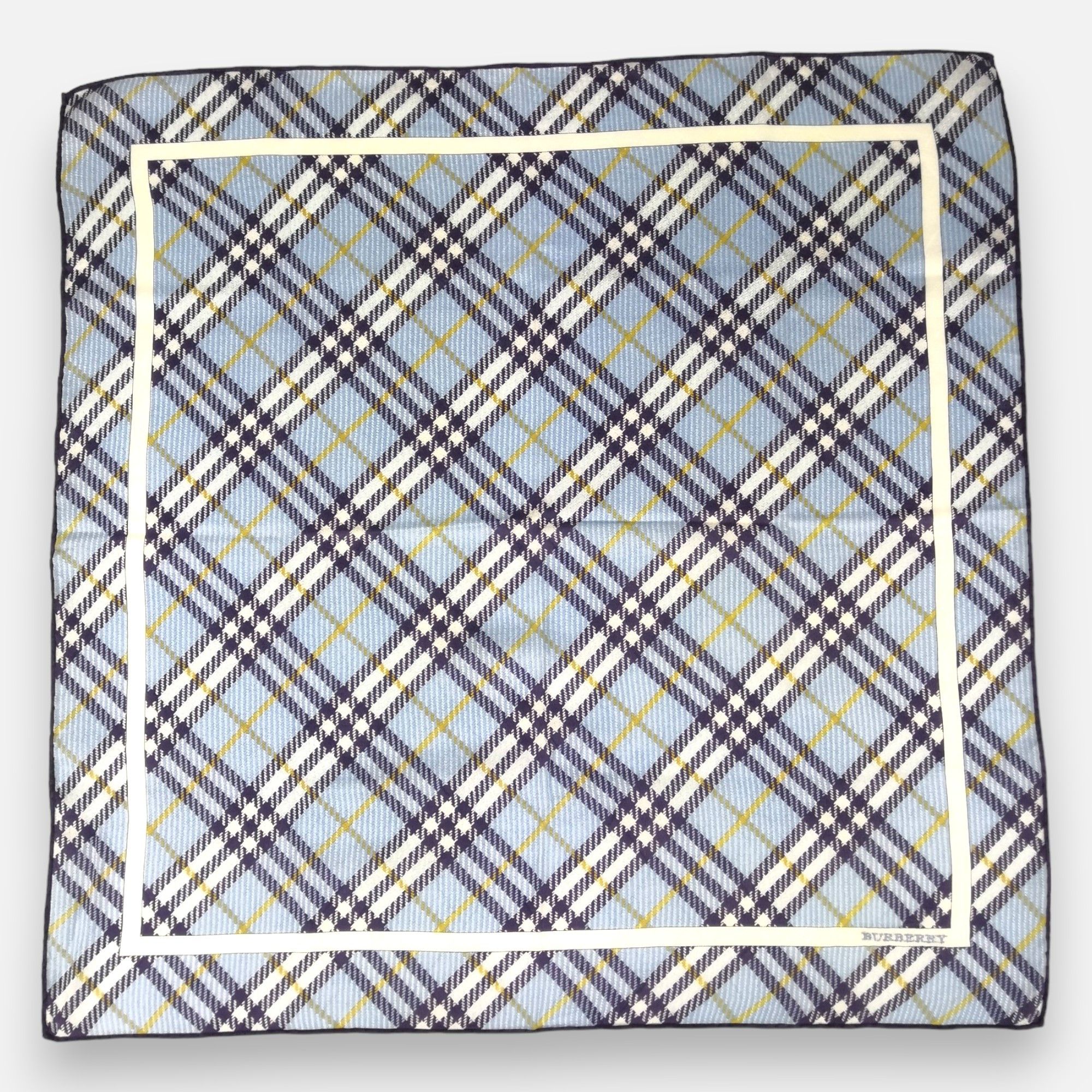 Burberry × Vintage Vintage Burberry Handkerchief Pocket Square Bandana Size ONE SIZE - 2 Thumbnail