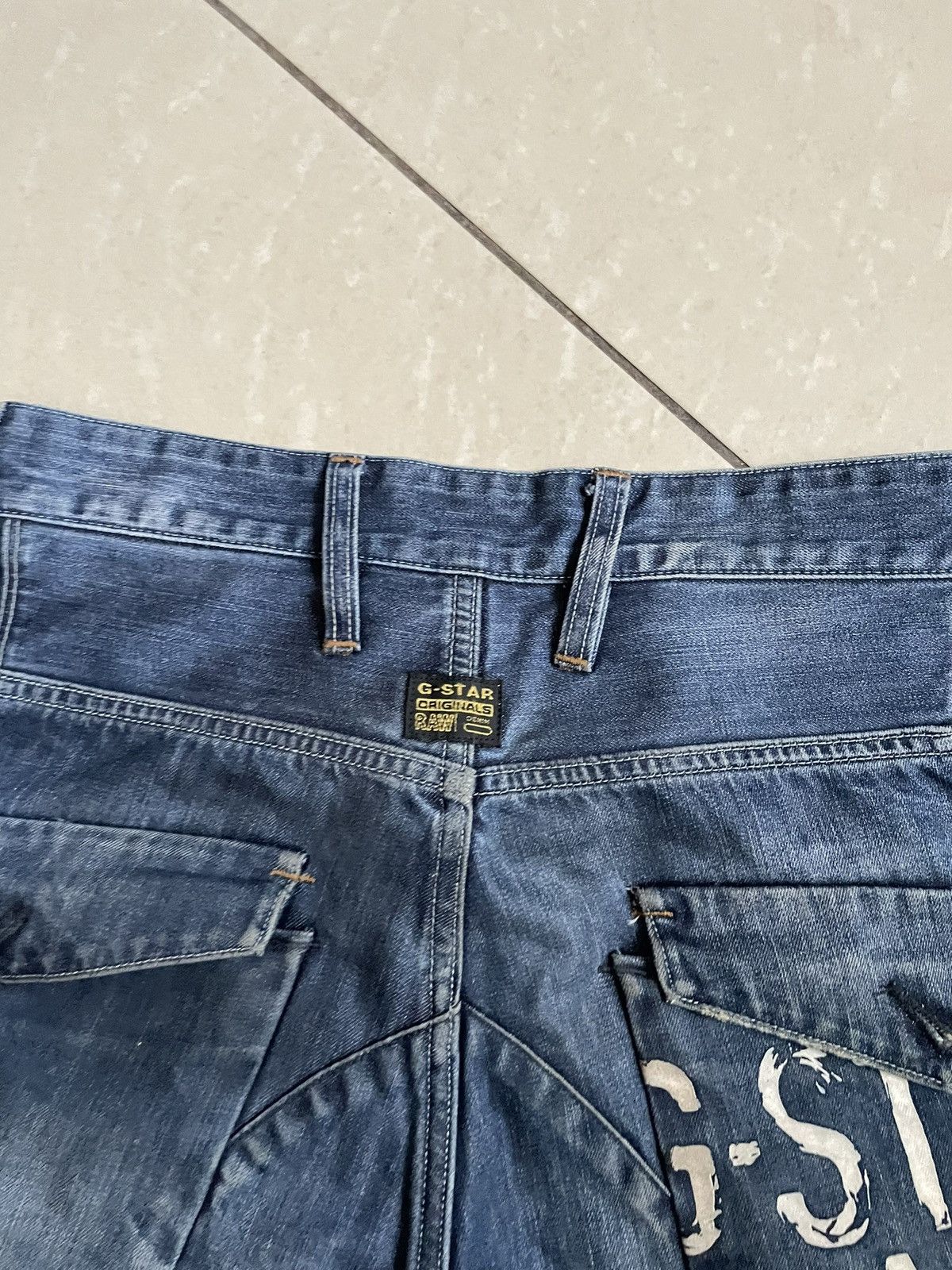 G-Star G-Star RAW Loose Montana Embro Embroidered Jeans Size US 30 / EU 46 - 3 Thumbnail