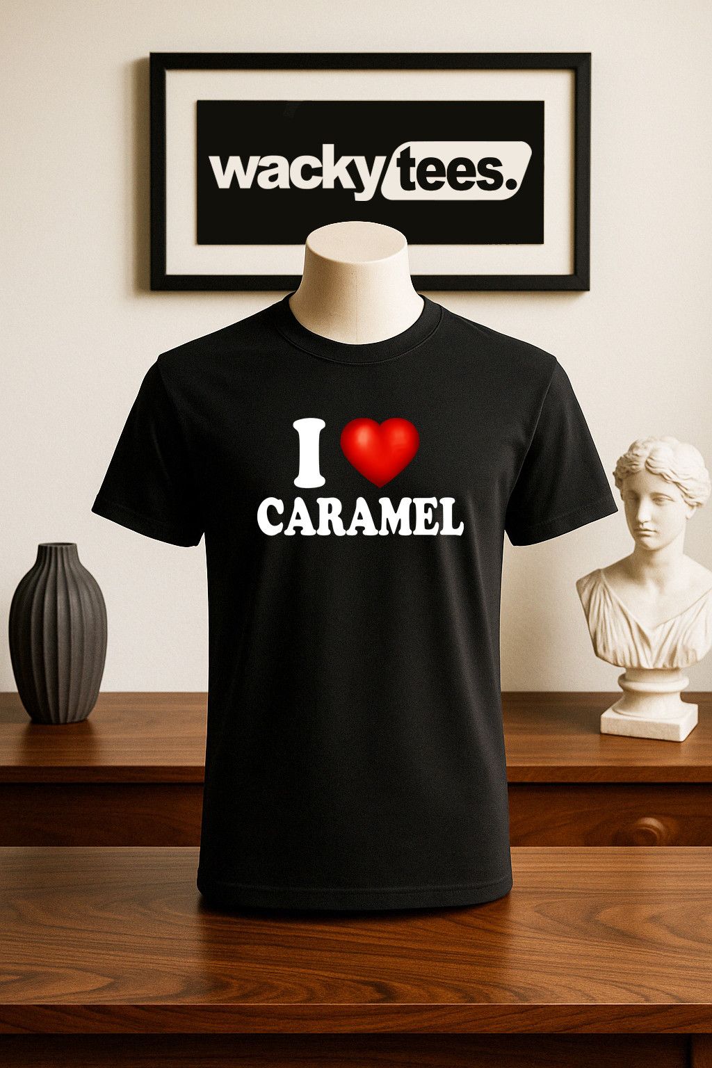 Other I Love Caramel I Heart Adult Graphic Tee Shirt Size US L / EU 52-54 / 3 - 1 Thumbnail