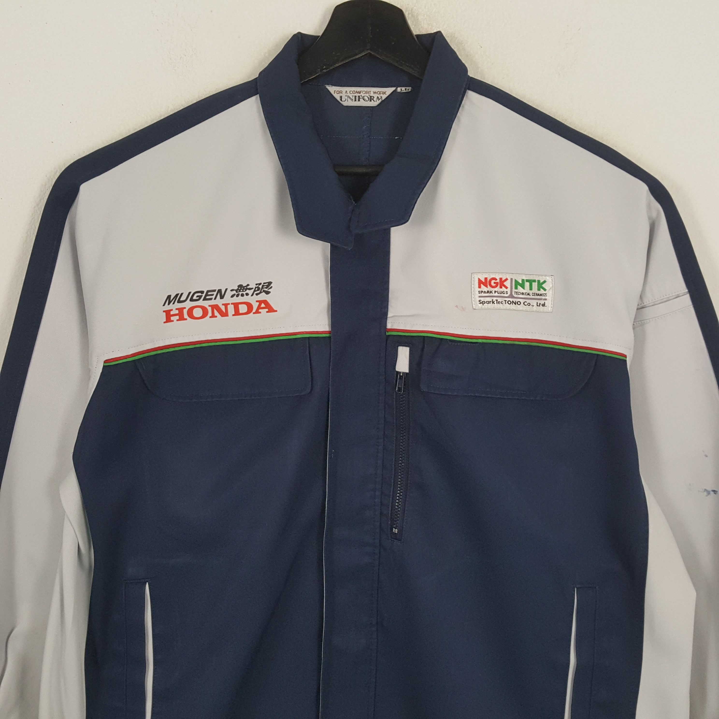 Japanese Brand × Vintage MUGEN HONDA Japanese Motorsports Custom Art Jacket Size US XL / EU 56 / 4 - 4 Thumbnail