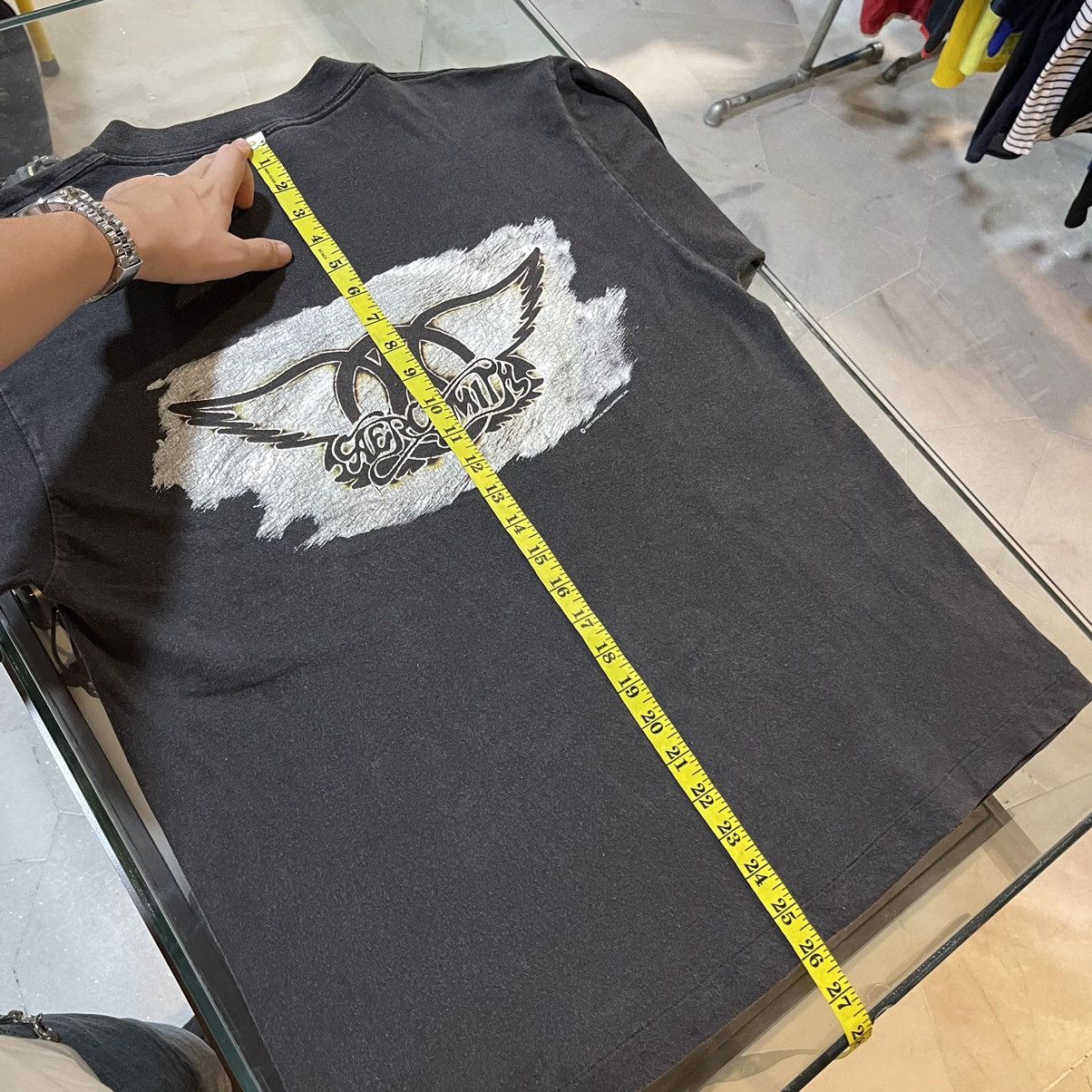 Aerosmith × Band Tees × Vintage AEROSMITH Get A Grip Vintage Band Tees Giant Tag Size US L / EU 52-54 / 3 - 14 Thumbnail