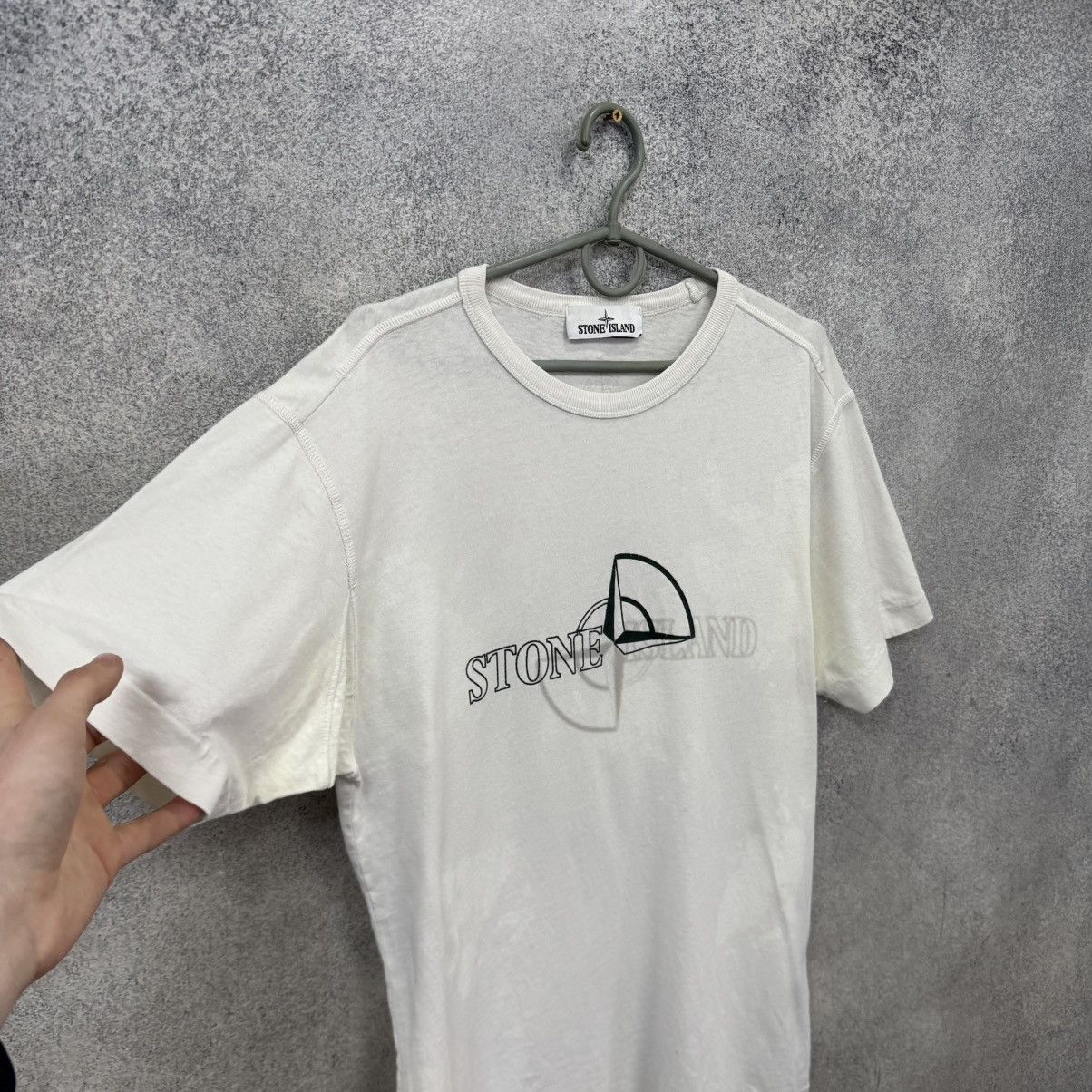 Stone Island Stone Island T Shirt Big Logo Size US S / EU 44-46 / 1 - 3 Thumbnail