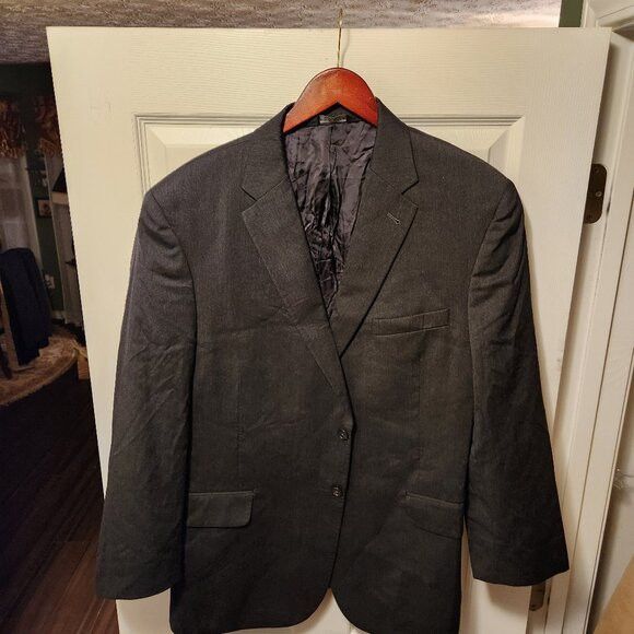 Jos. A. Bank Jos.a.bank men's 100%wool sport coat jacket blazer 46R Size 46R - 1 Thumbnail