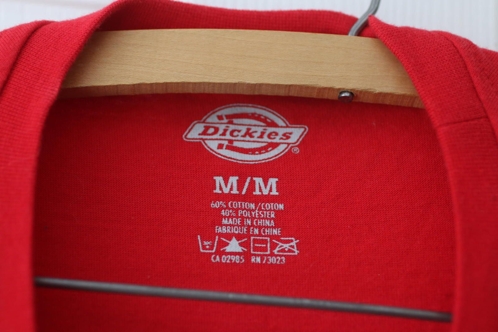 Dickies Dickies Red and Navy Logo T-Shirt SIZE: Medium Size US M / EU 48-50 / 2 - 6 Thumbnail