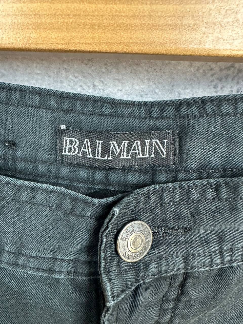 Balmain Balmain Paris Linen Blend Trousers Black Pants Regular Fit Size US 38 / EU 54 - 17 Thumbnail