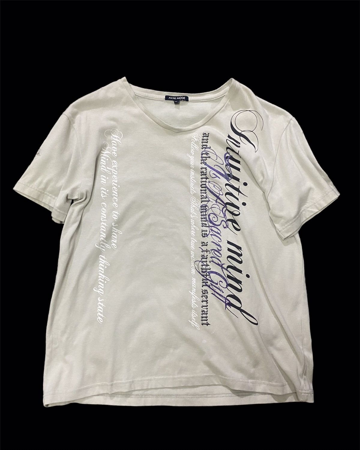 If Six Was Nine Japanese brand avail mode poem shirt Size US L / EU 52-54 / 3 - 1 Thumbnail
