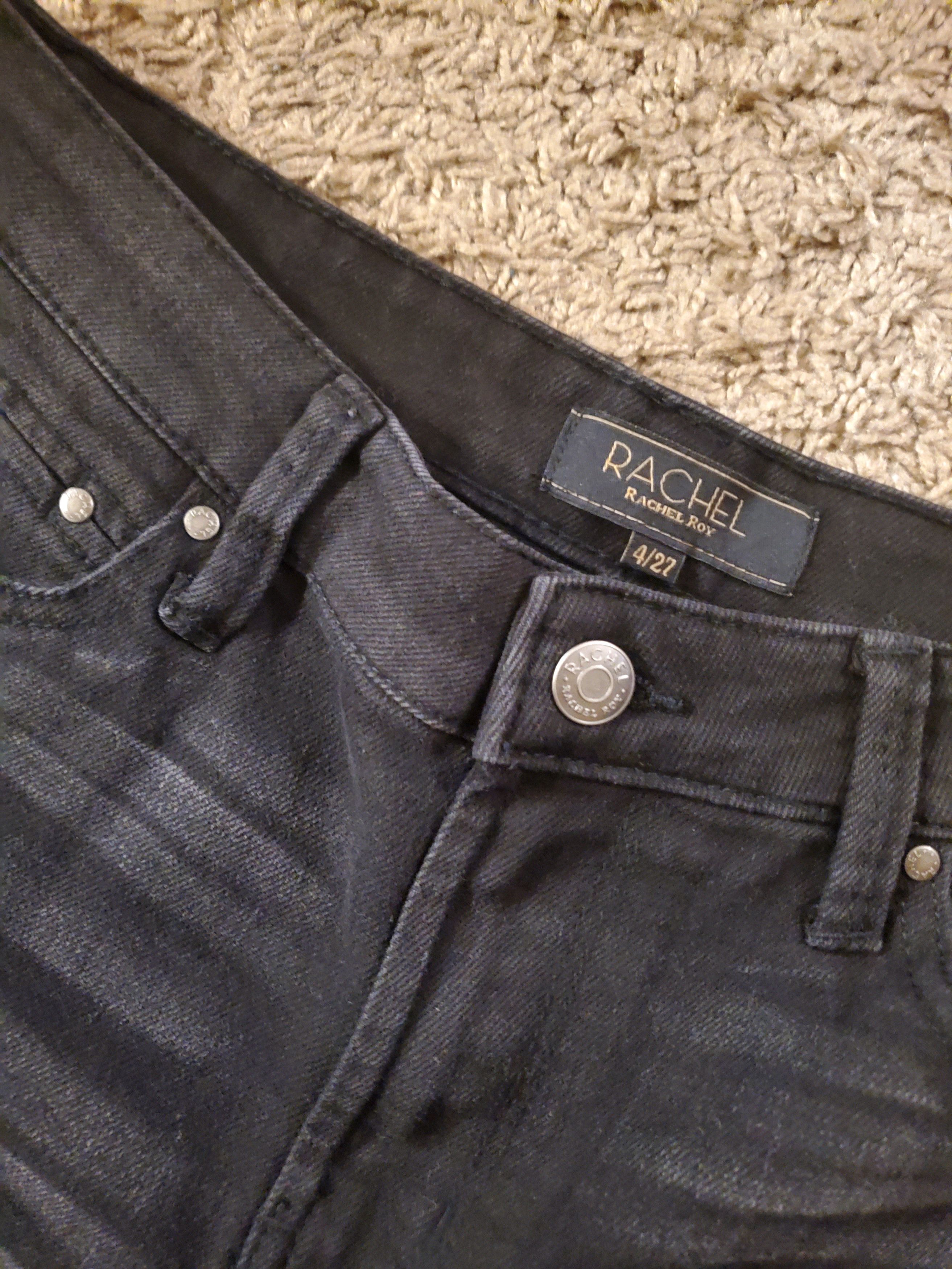 Other *NWOT* Rachel Roy black denim shorts (size 4/27 waist) Size 27" / US 4 / IT 40 - 4 Thumbnail