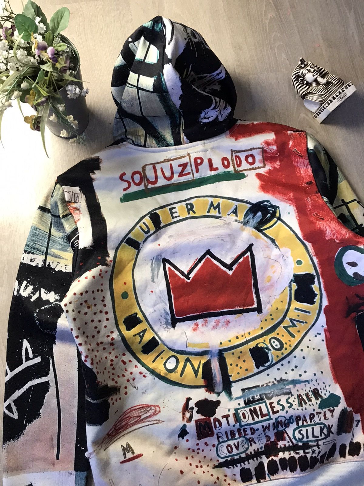 Jean-Michel Basquiat × Members Only Jean-Michel Basquaiat & Members only VERY RARE Hoodie Size US S / EU 44-46 / 1 - 12 Thumbnail