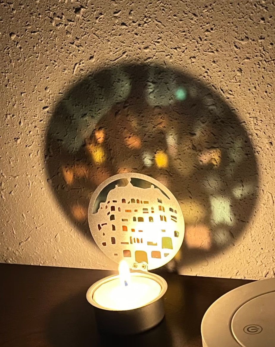 Casa Milà La Pedrera Gaudí Souvenir Candle Holder