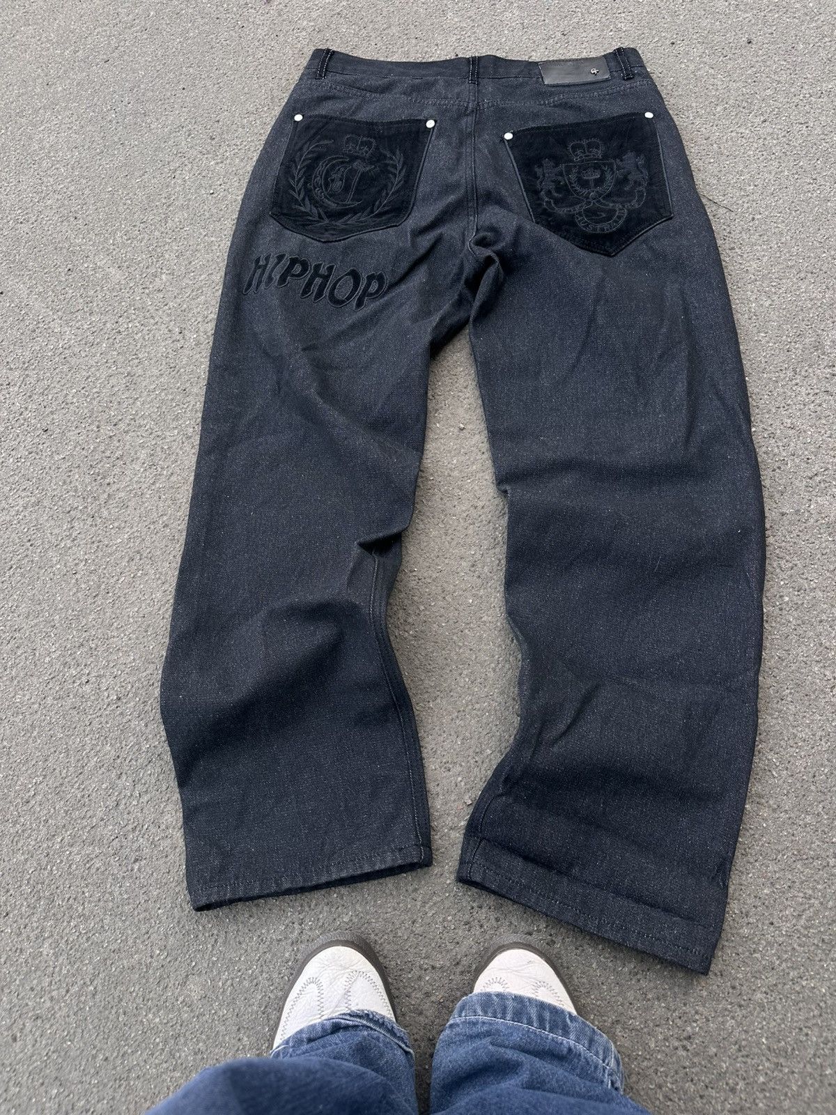 Japanese Brand Baggy Hip Hop Rap Japanese Jeans Size US 36 / EU 52 - 3 Thumbnail
