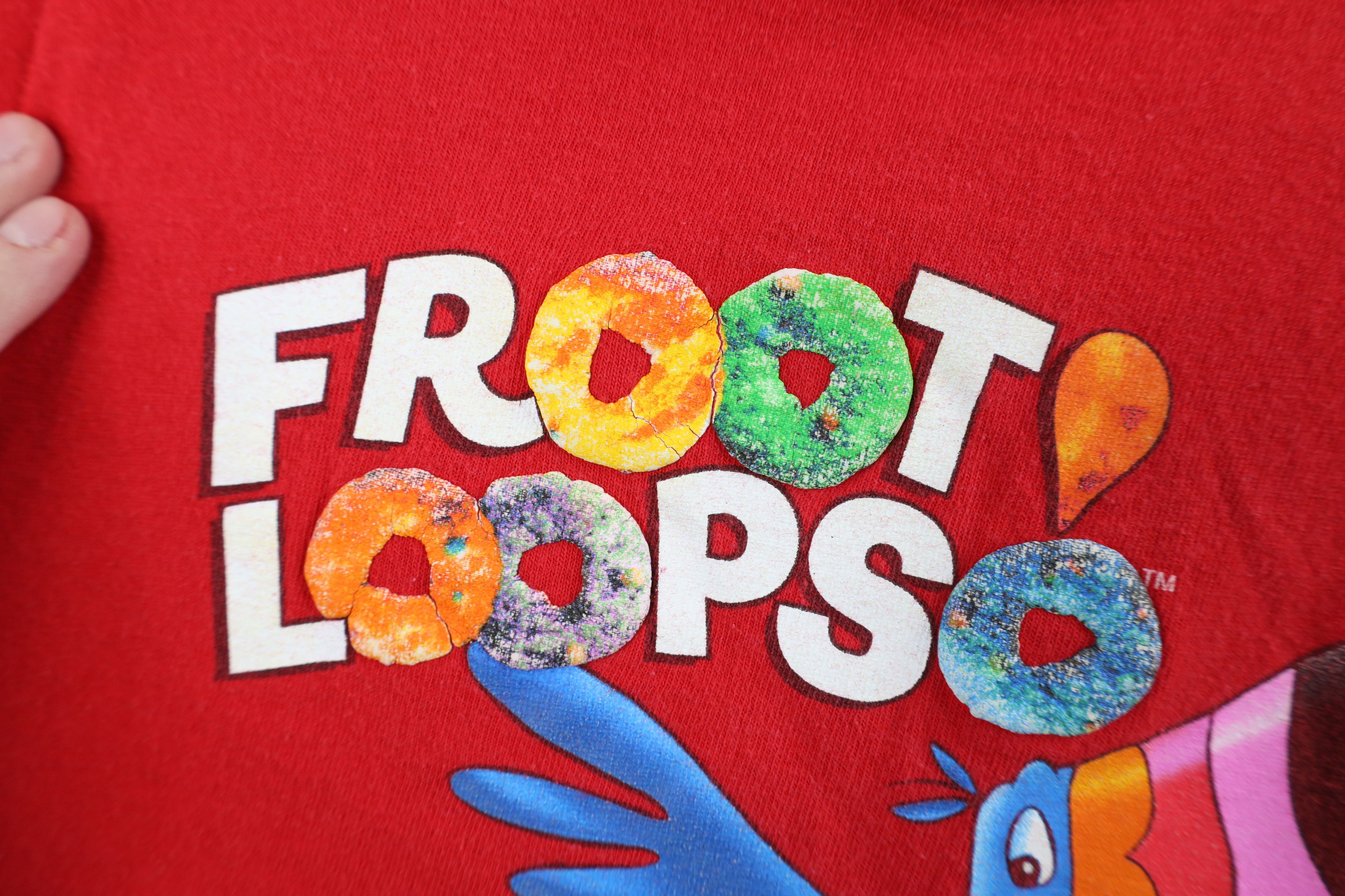 Vintage Vintage Y2K 2000 Kellogg Cereal Short Sleeve T-Shirt Red Size US XL / EU 56 / 4 - 5 Thumbnail
