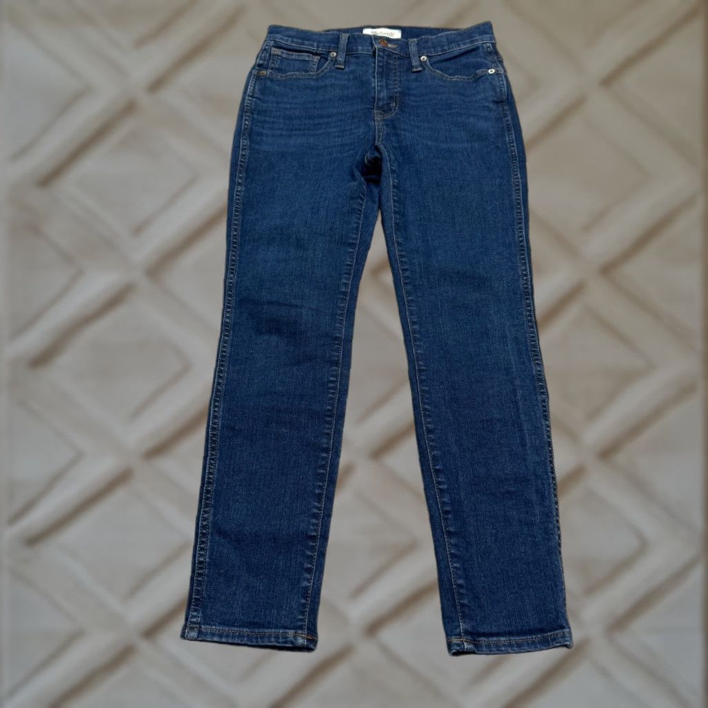 Madewell VINTAGE Madewell Women's Skinny Jeans 10" High Rise 25 Inseam Medium Wash Blue Stretch Size 26" / US 2 / IT 38 - 1 Thumbnail
