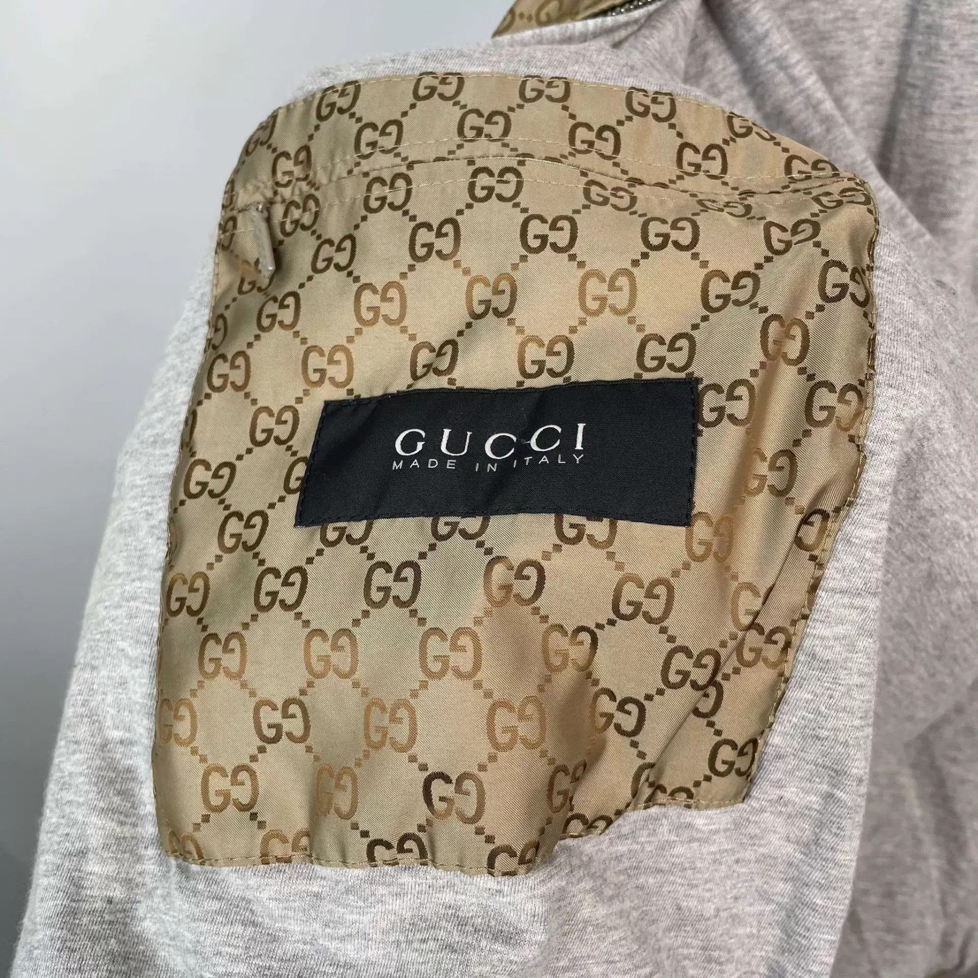 Gucci Gucci All Over Print Logo Brown Jacket 48 Size US M / EU 48-50 / 2 - 5 Thumbnail