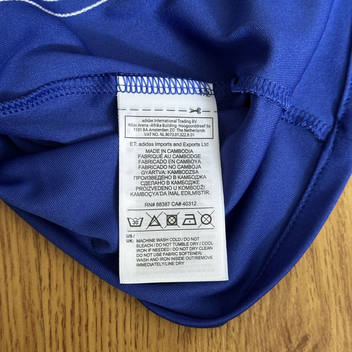 Adidas Chelsea Home Football Shirt 2016/17 Women Adidas Size M / US 6-8 / IT 42-44 - 7 Thumbnail